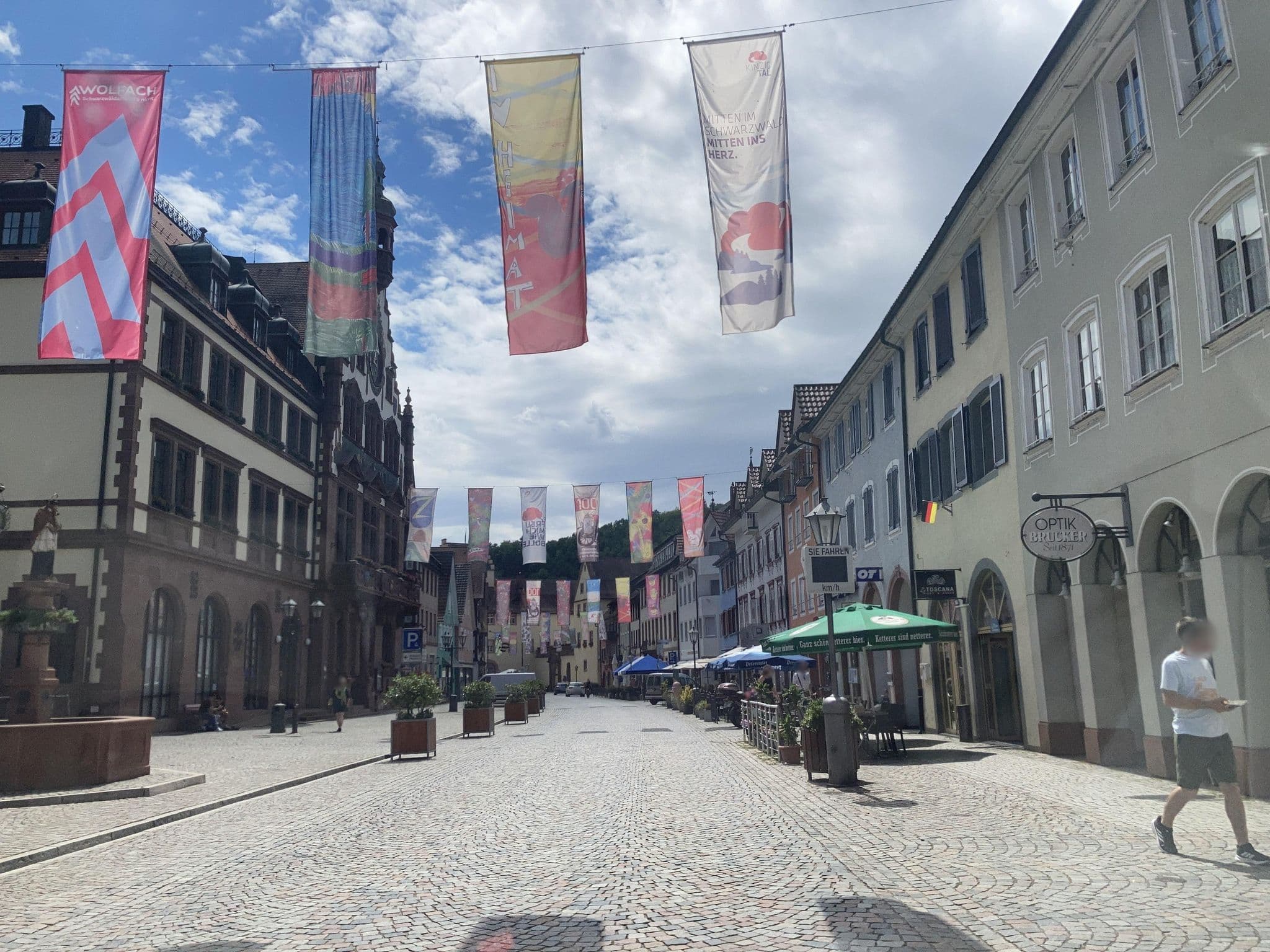 Street view near Hotel Krone, Wolfach — © tasmaniadevil (CC BY-SA · Mapillary)