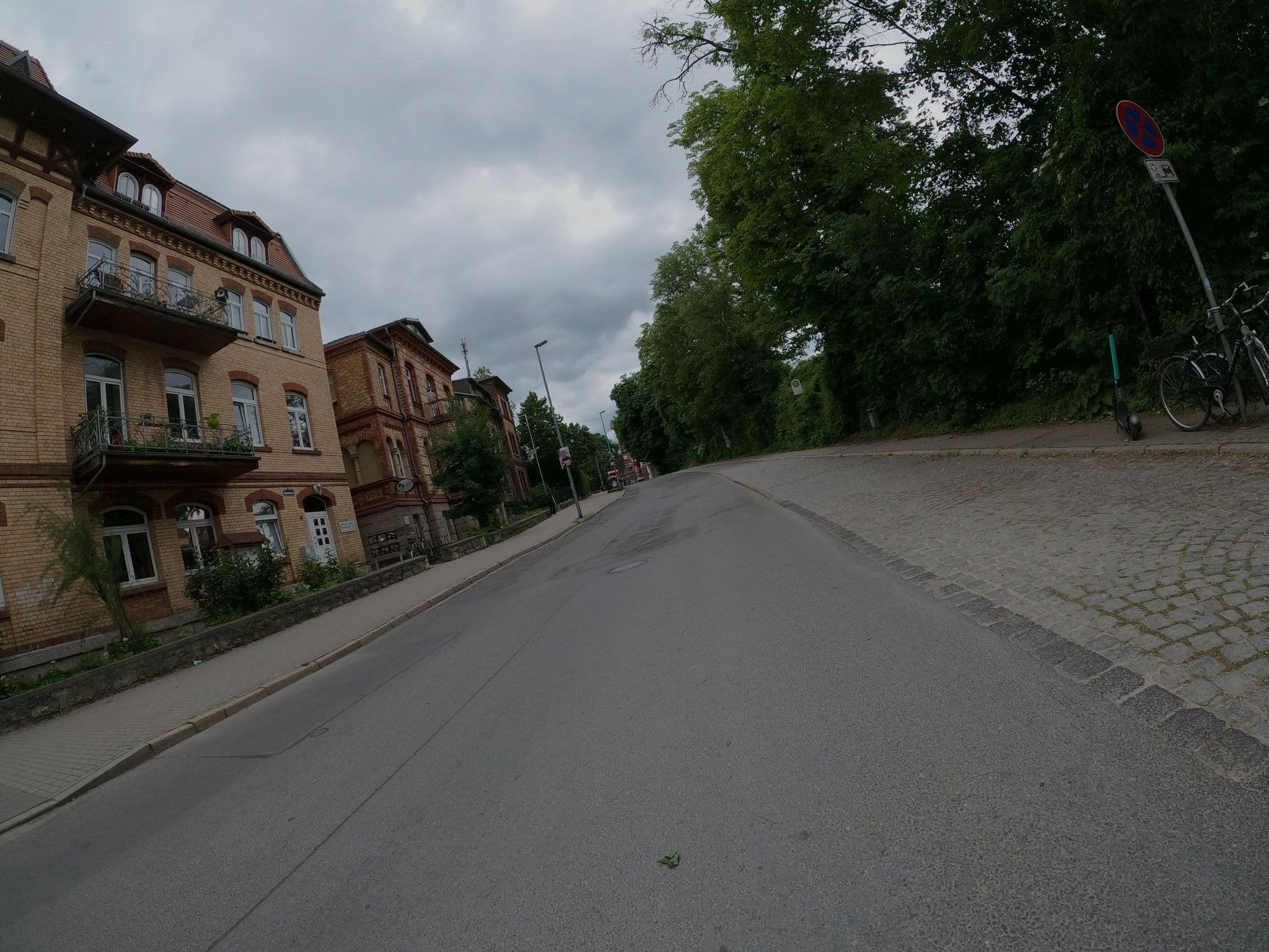 Street view near Pension Bertha, Jena — © 741852963 (CC BY-SA · Mapillary)