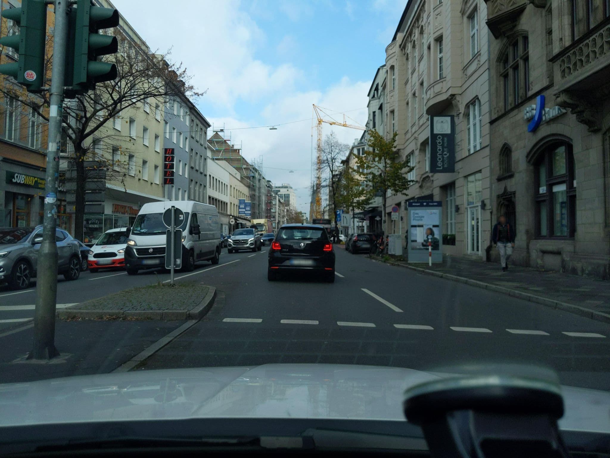 Street view near Leonardo Boutique Hotel, Düsseldorf — © littlefool (CC BY-SA · Mapillary)