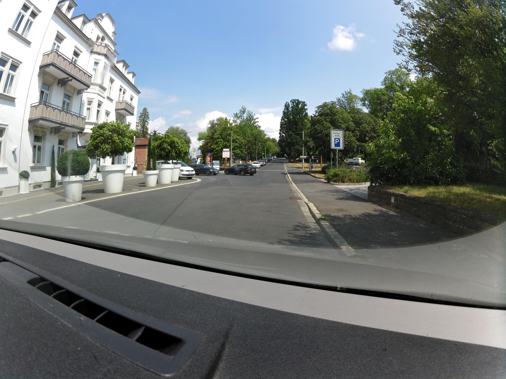 Street view near Romantik Laudensacks Parkhotel, Bad Kissingen — © zoegglmeyr1 (CC BY-SA · Mapillary)