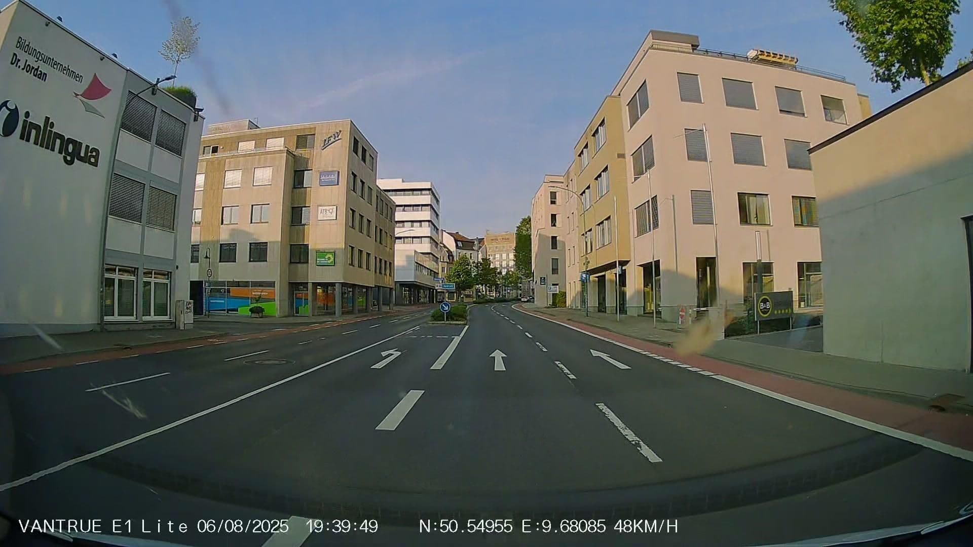 Street view near B&B Hotel Fulda, Fulda — © Hightower- (CC BY-SA · Mapillary)