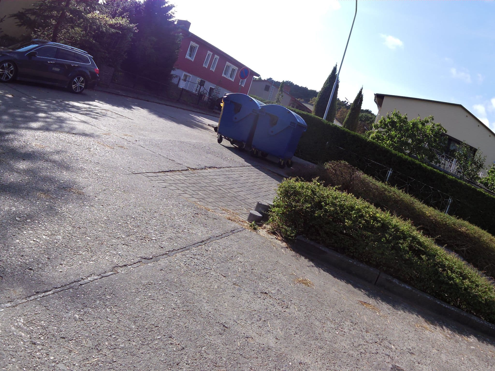 Street view near Usedomer Ferienhaus Vermietung, Bansin — © zoegglmeyr (CC BY-SA · Mapillary)