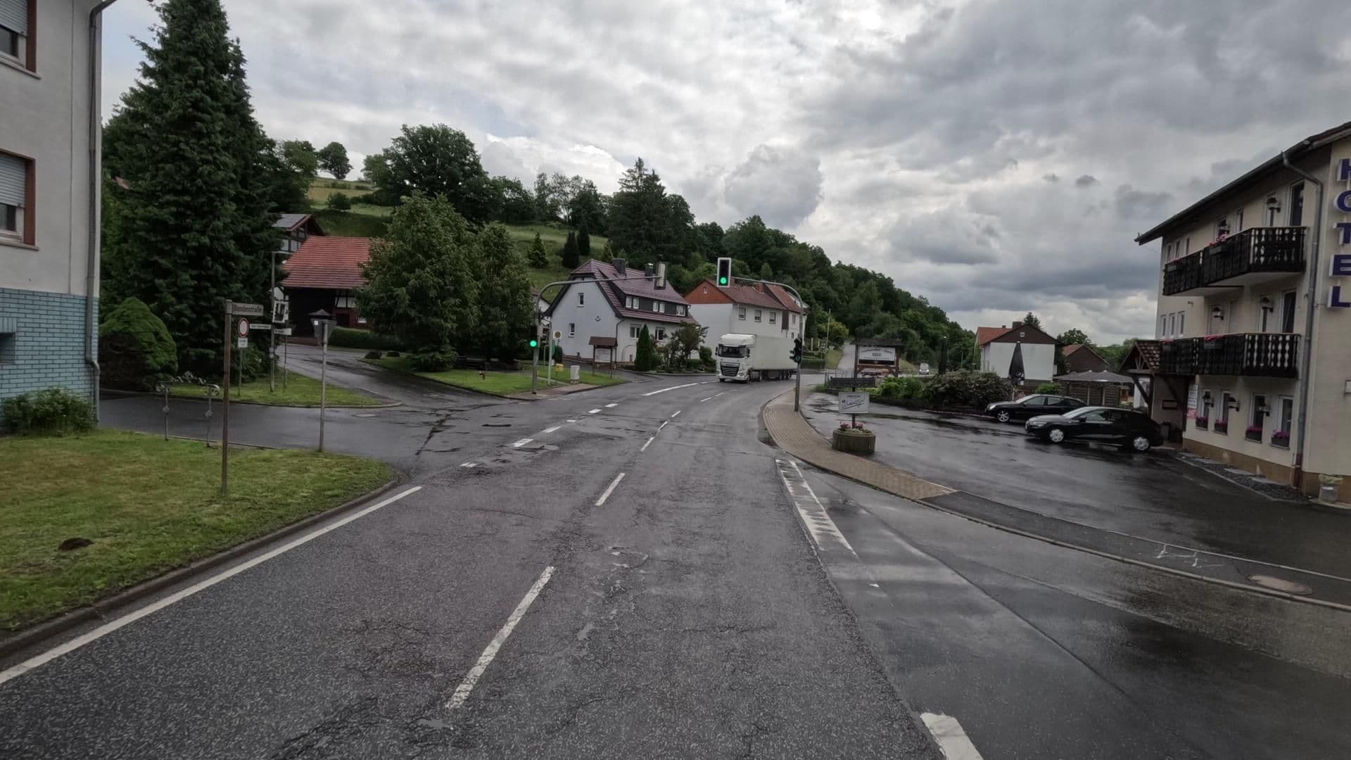 Street view near Landgasthof Hotel Will, Bad Hersfeld — © bct (CC BY-SA · Mapillary)