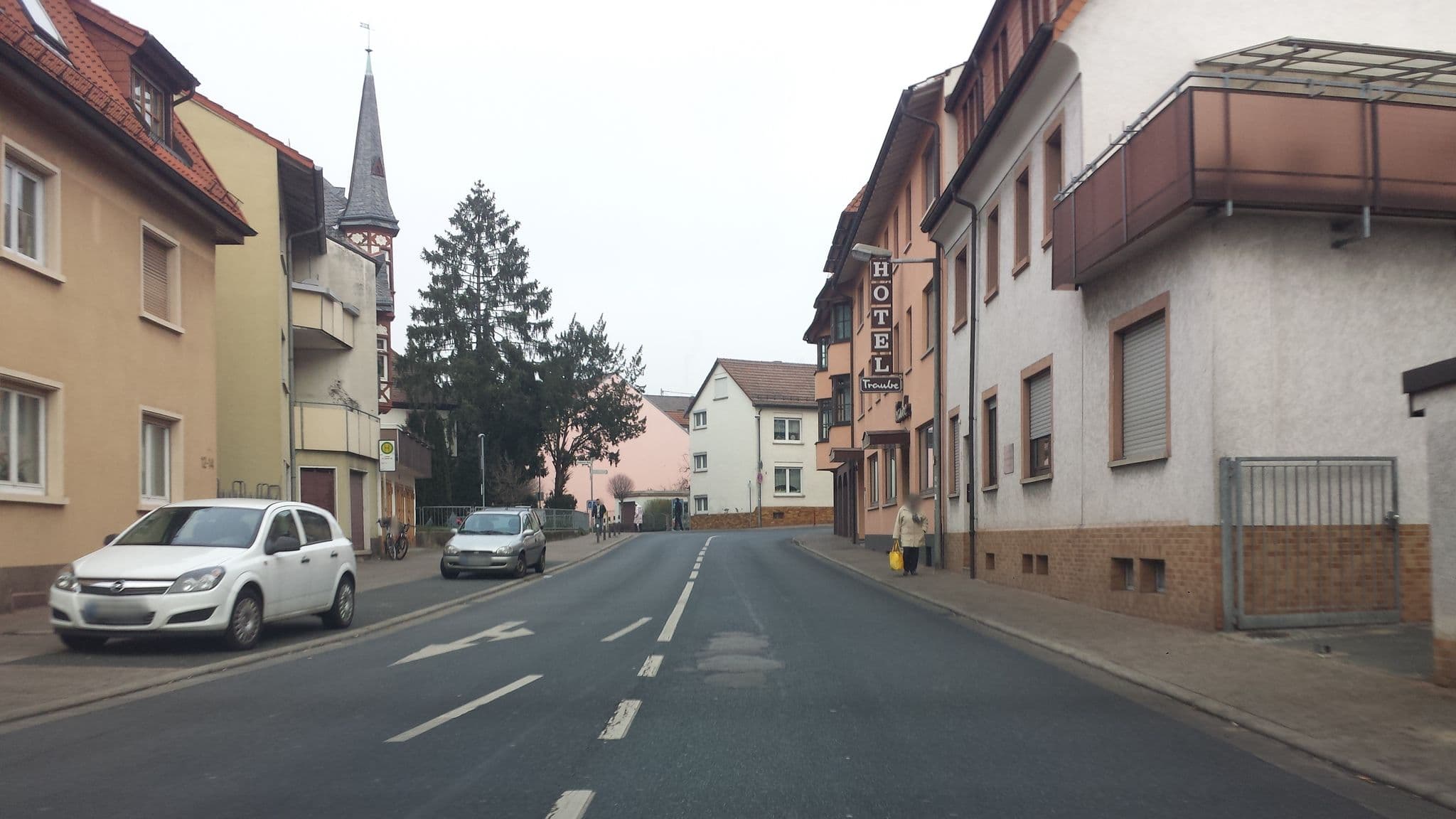 Street view near Hotel Traube, Leimen — © wegavision (CC BY-SA · Mapillary)