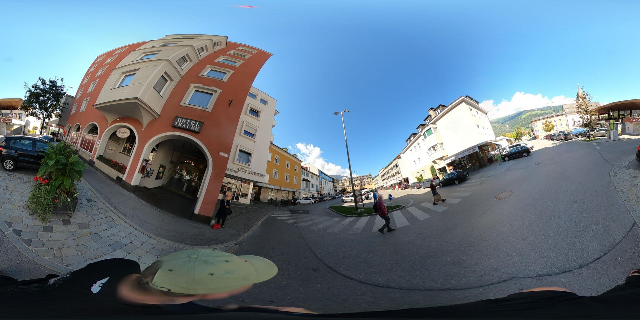Street view near Hotel Traube, Lienz — © aceini (CC BY-SA · Mapillary)