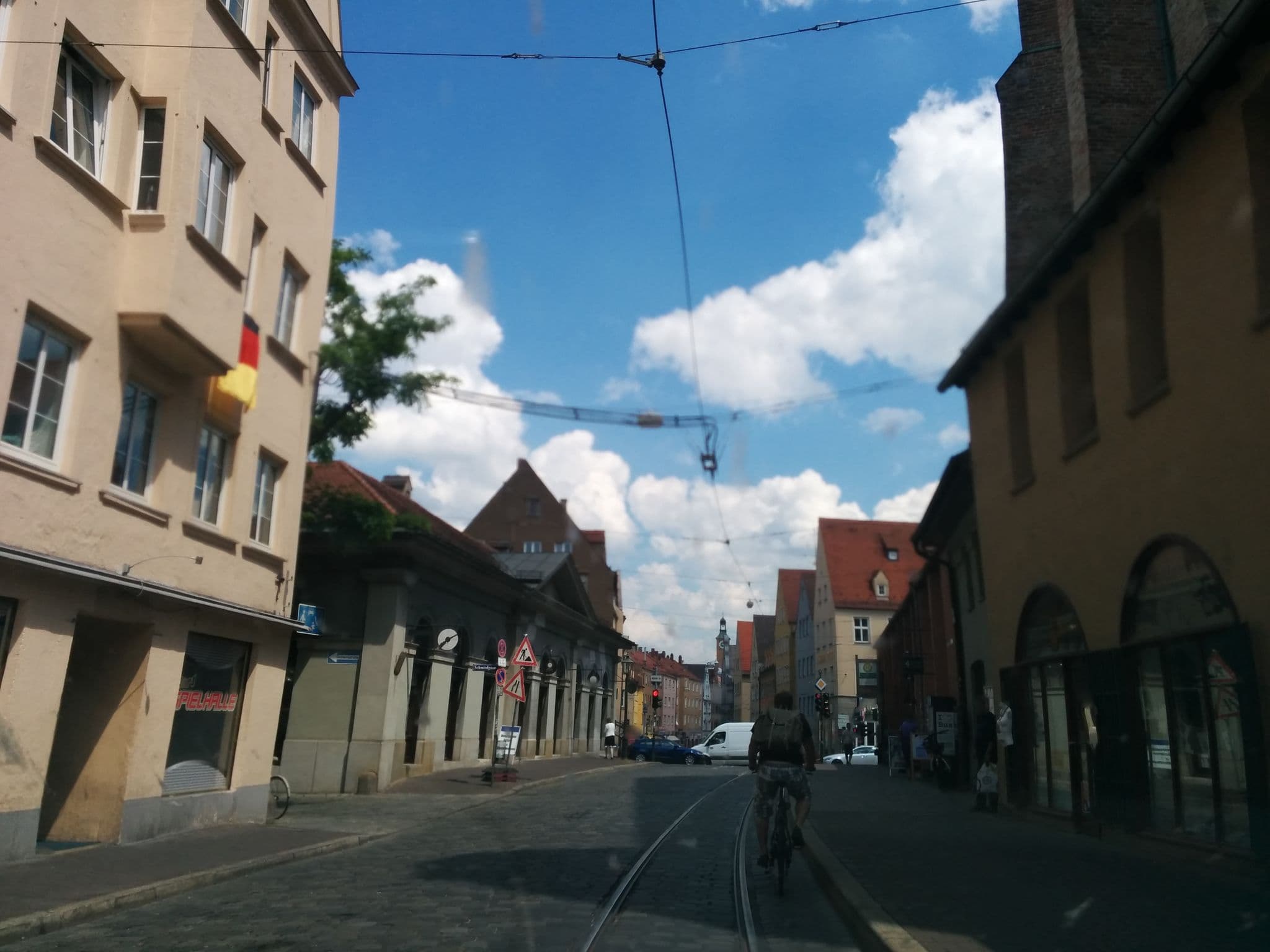 Street view near Augsburg Apartments, Augsburg — © bitnapper (CC BY-SA · Mapillary)