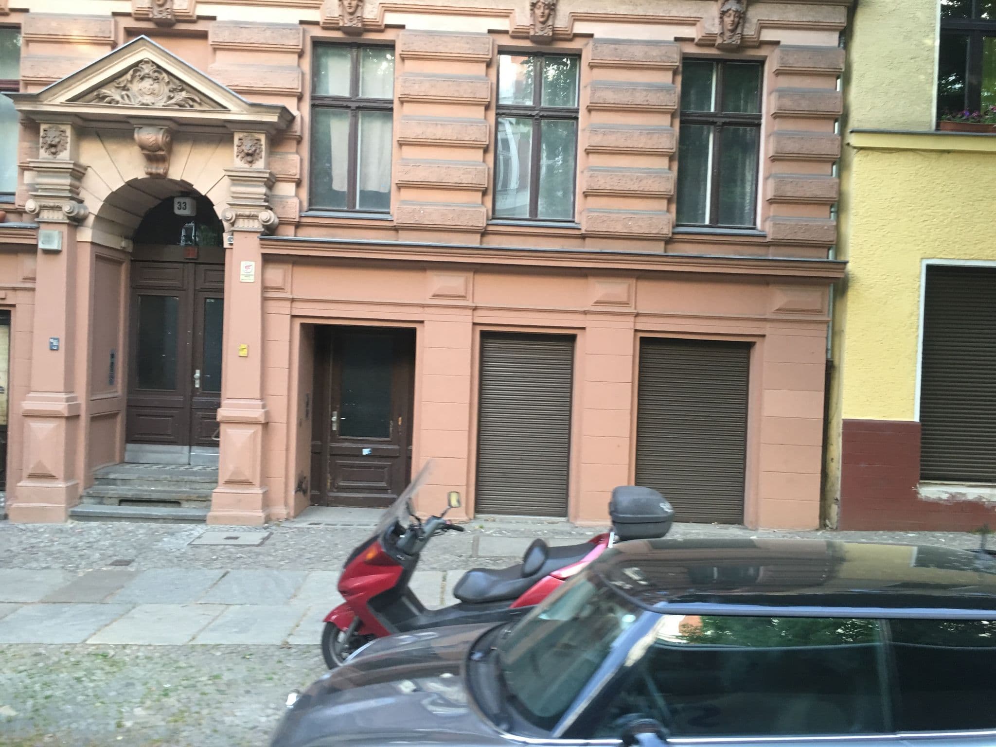 Street view near Berlin Surf Hostel, Kreuzberg — © goobersmash (CC BY-SA · Mapillary)