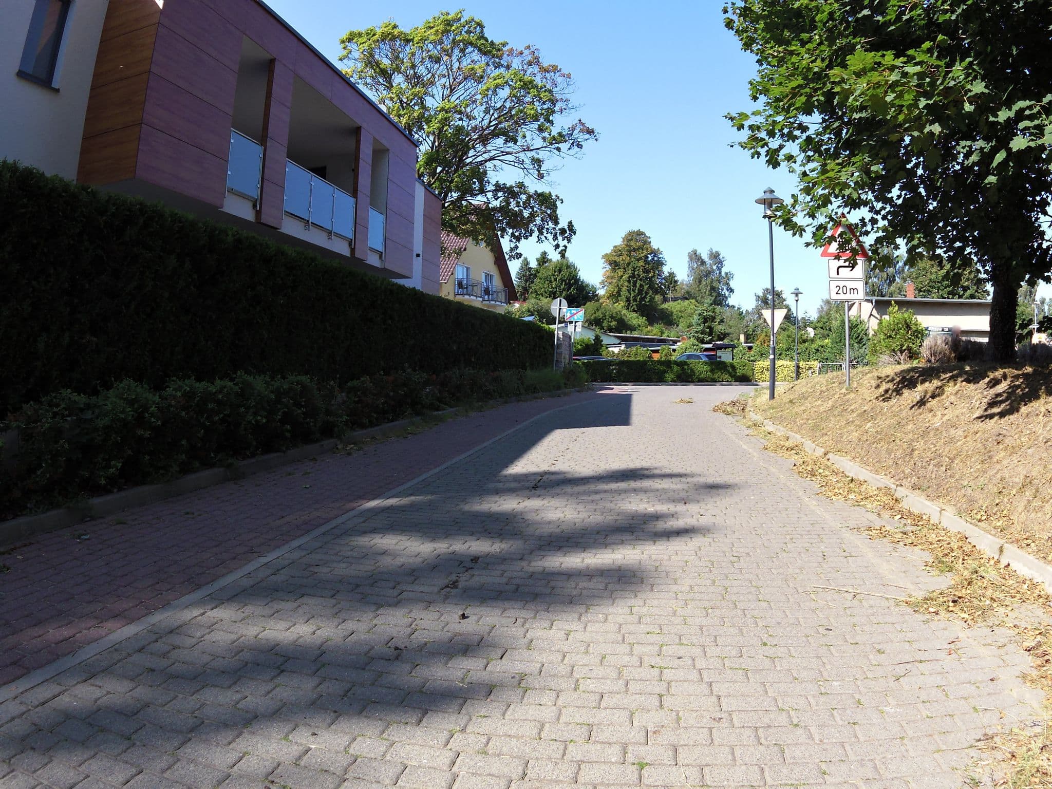 Street view near Die Bleibe, Seebad Heringsdorf