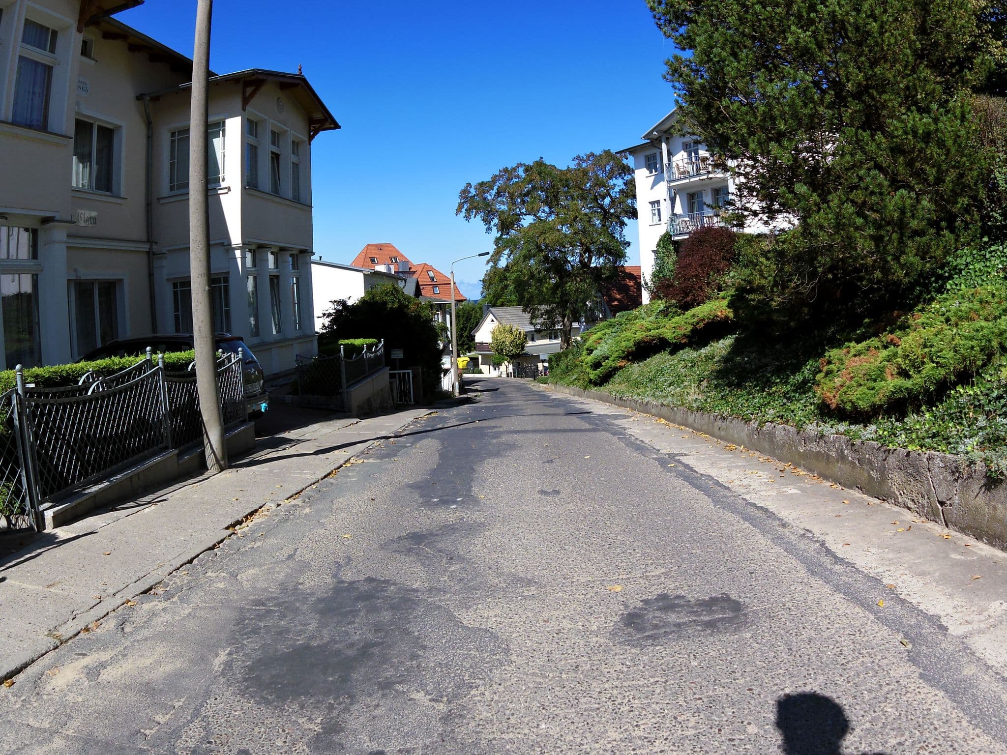 Street view near Haus am Kliff, Seebad Heringsdorf