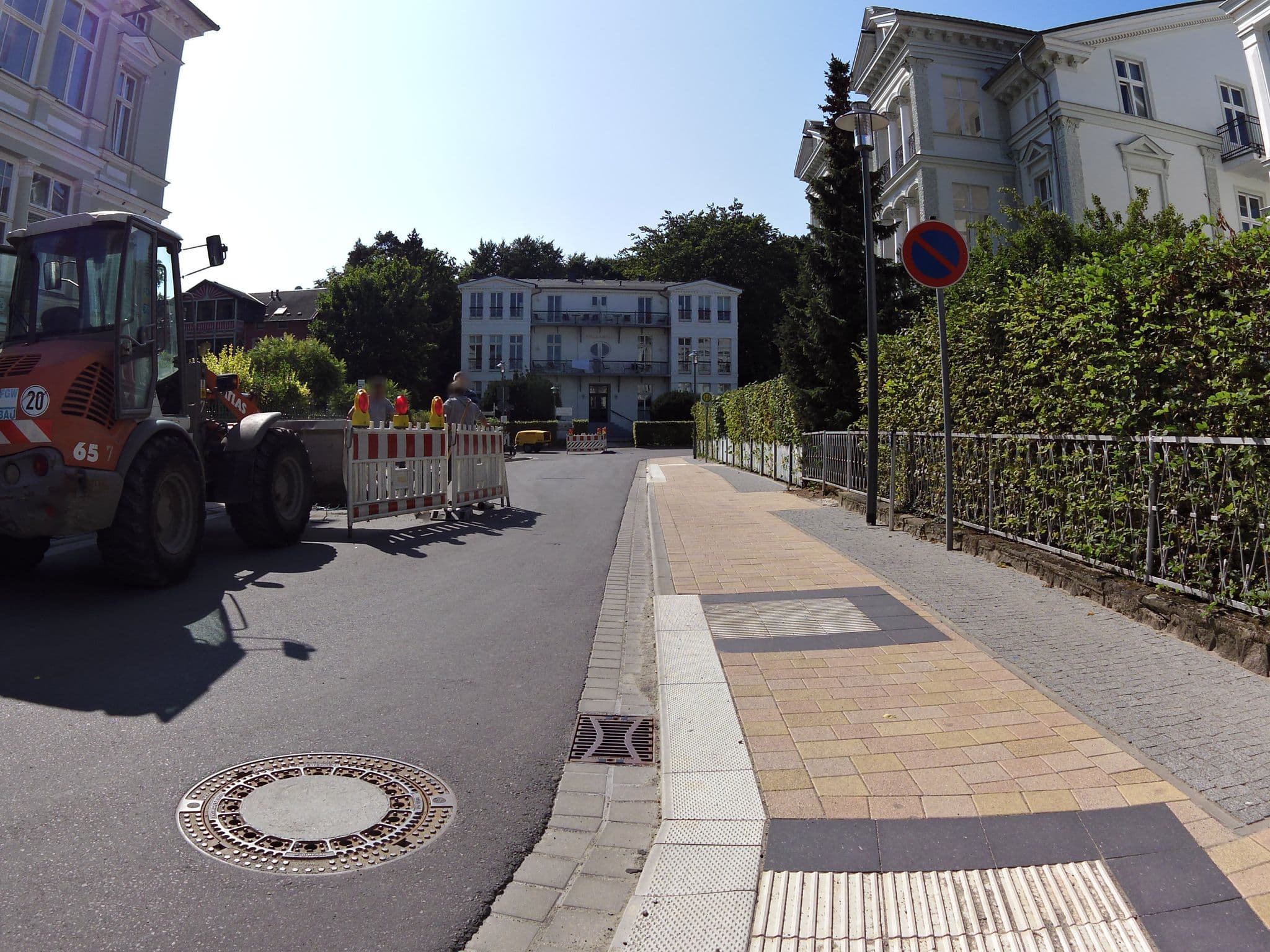 Street view near Villa Groth, Seebad Heringsdorf