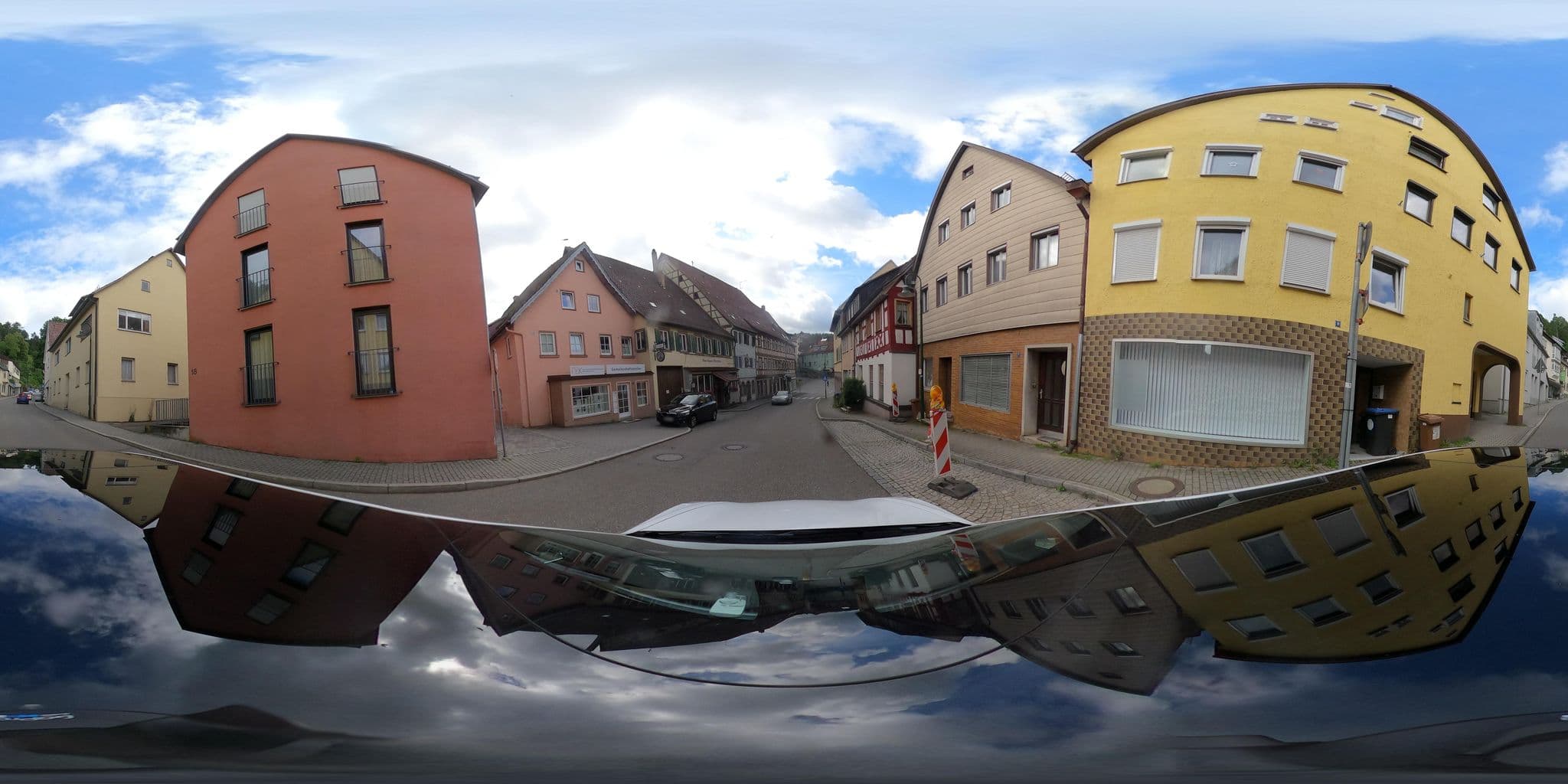 Street view near Gasthaus Greifen, Horb am Neckar — © peterleth (CC BY-SA · Mapillary)