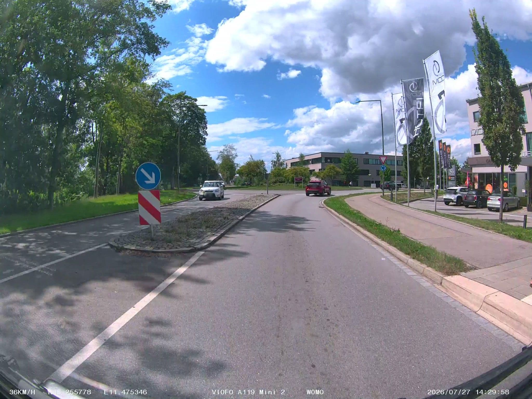 Street view near Hotel MODI, Dachau — © soulcover (CC BY-SA · Mapillary)