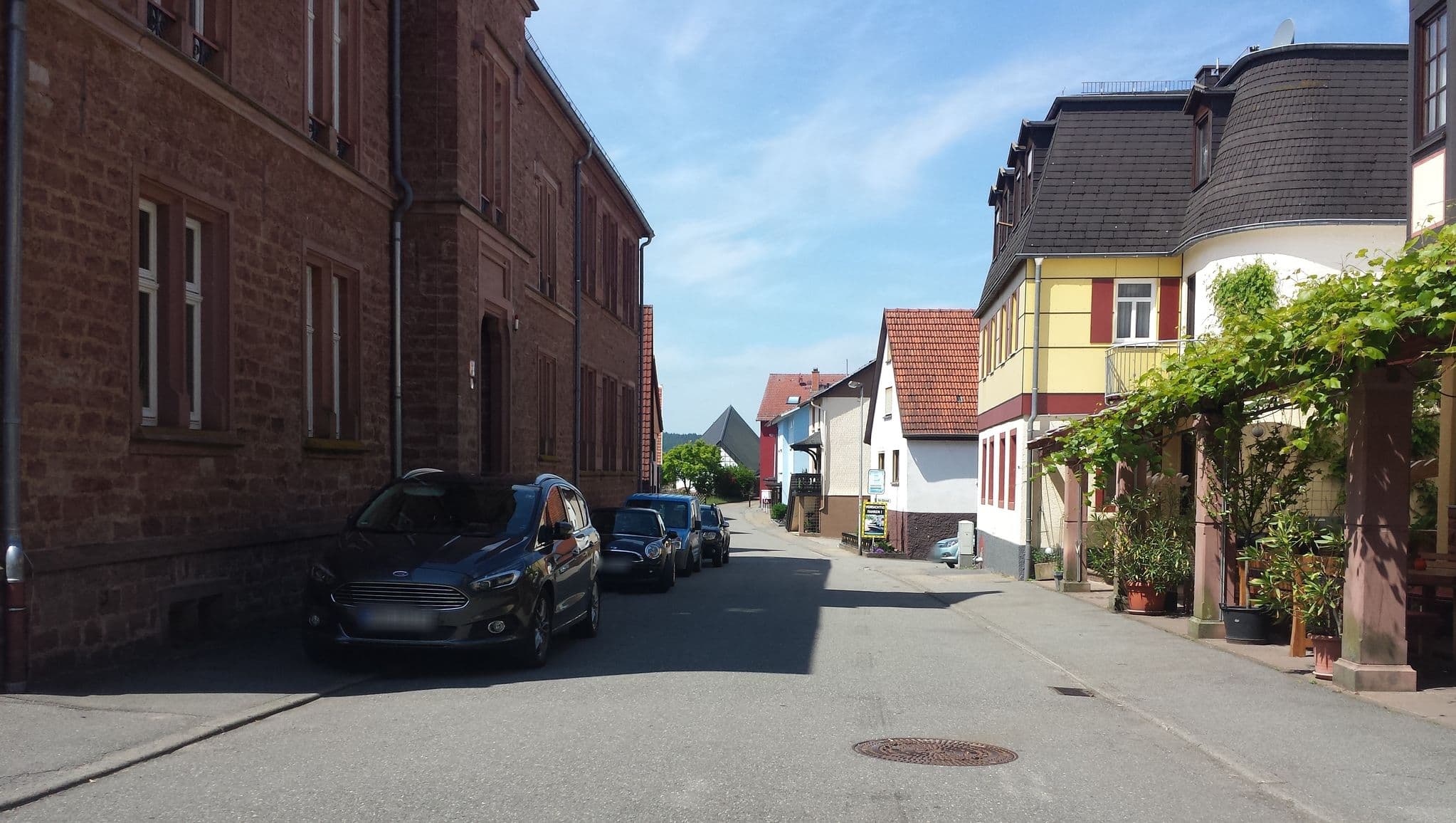 Street view near Hirschwirt's Hotel & Restaurant, Rothenberg — © wegavision (CC BY-SA · Mapillary)