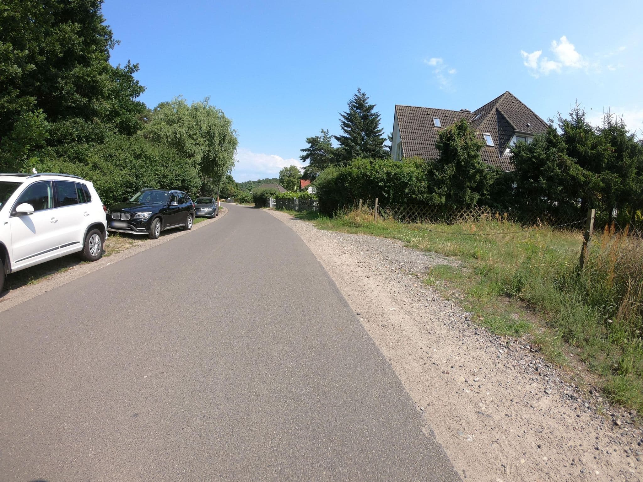 Street view near Villa 1a, Seebad Heringsdorf