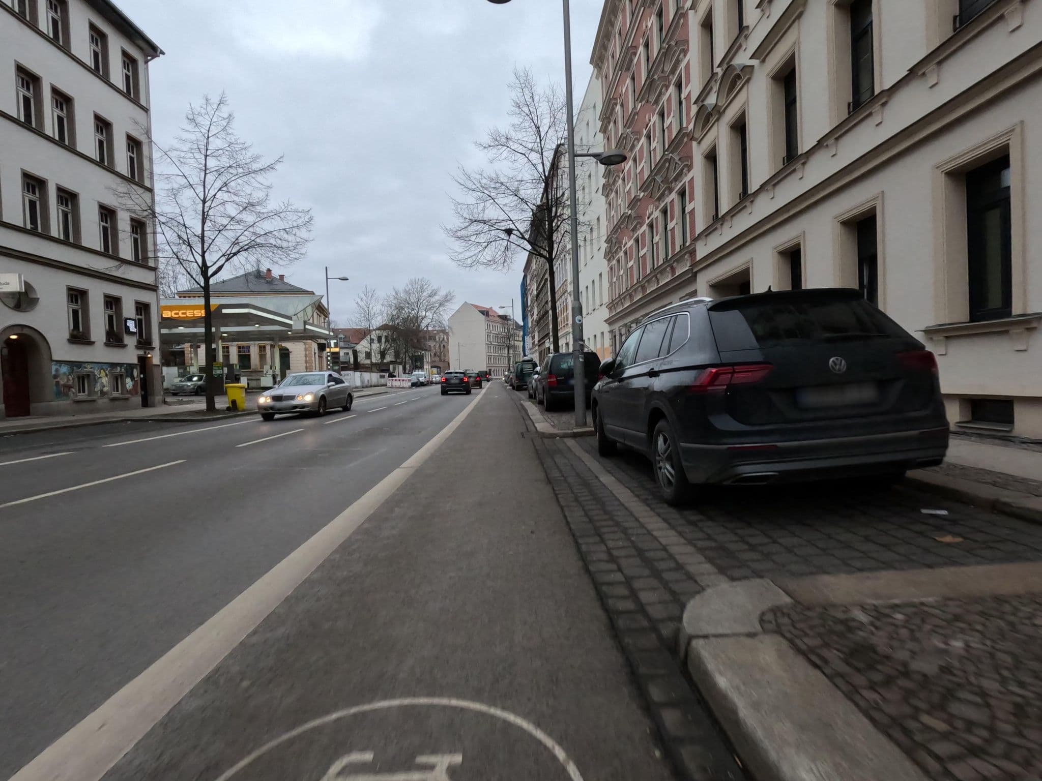 Street view near Multitude, Leipzig — © kopra (CC BY-SA · Mapillary)