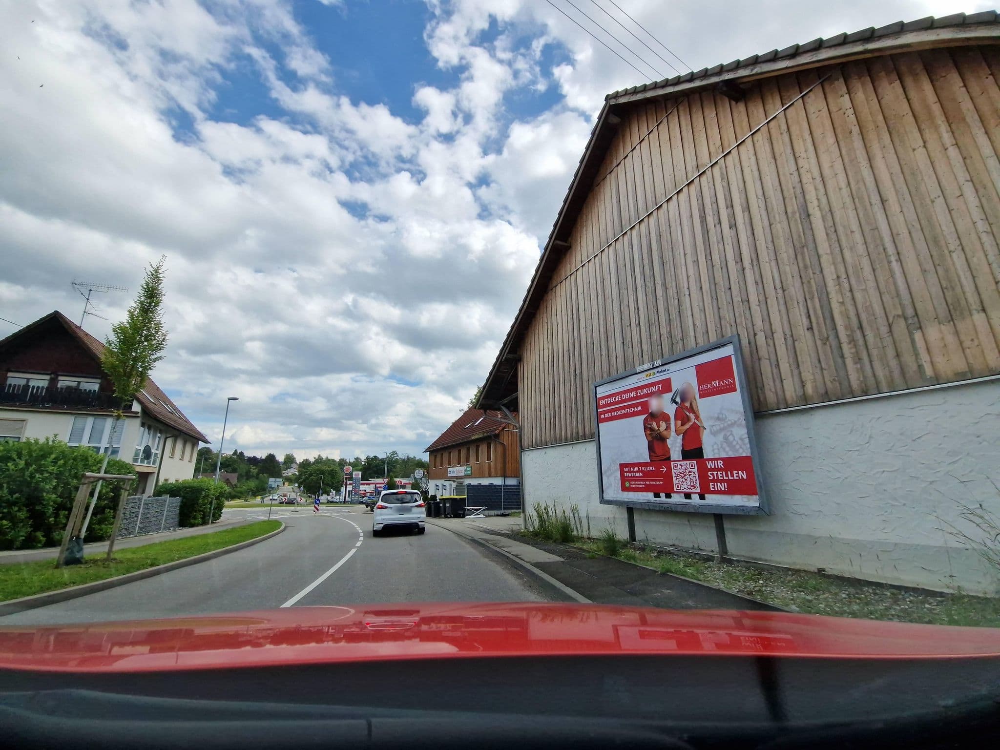 Street view near Landgasthof Hindelwanger Adler, Stockach — © mcliquid (CC BY-SA · Mapillary)