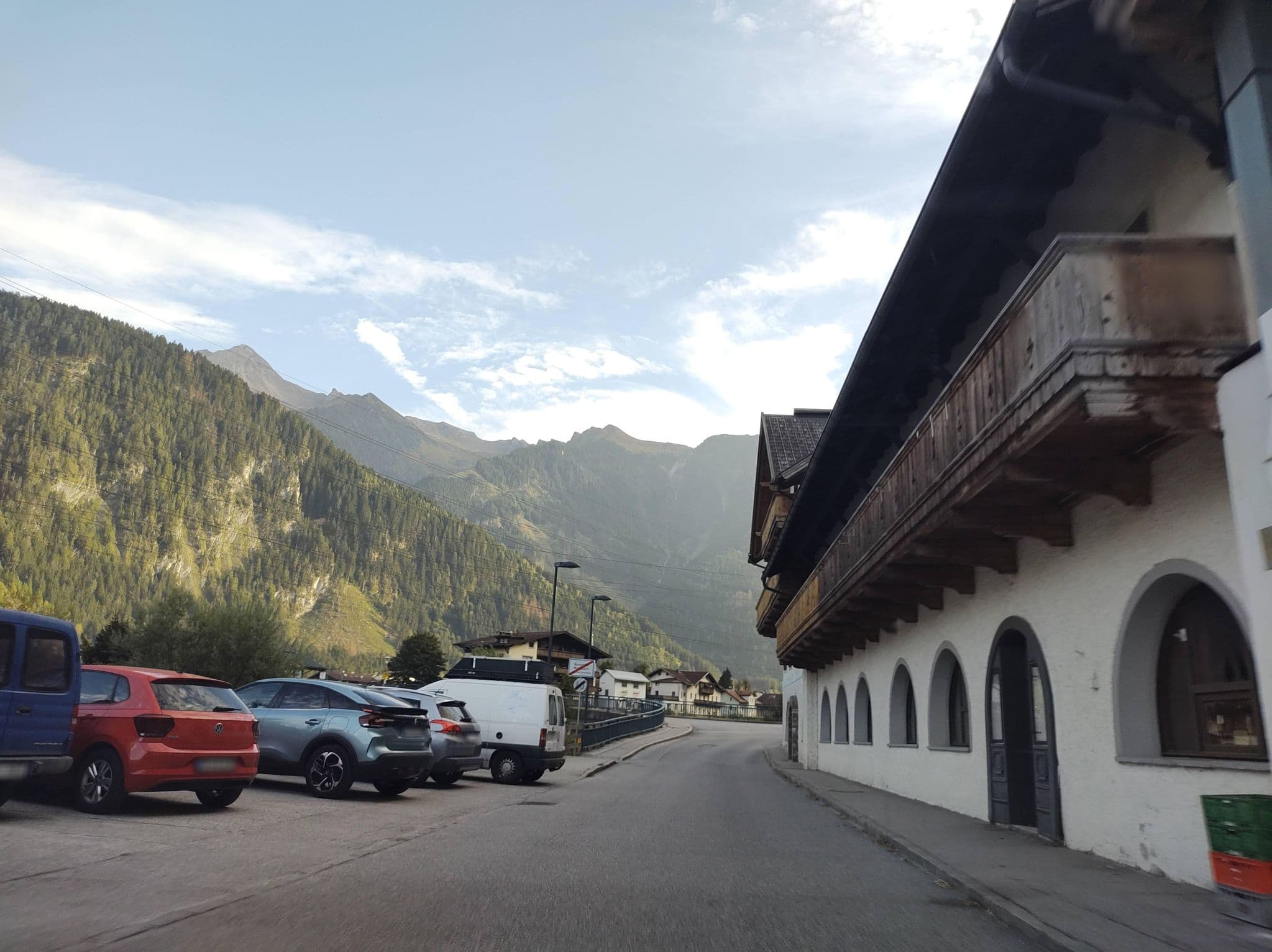 Street view near Gasthof Zillertal, Mayrhofen