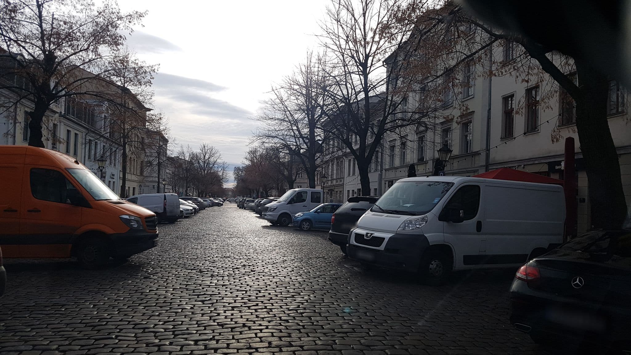 Street view near Hotel Walhalla, Potsdam — © dsmm (CC BY-SA · Mapillary)