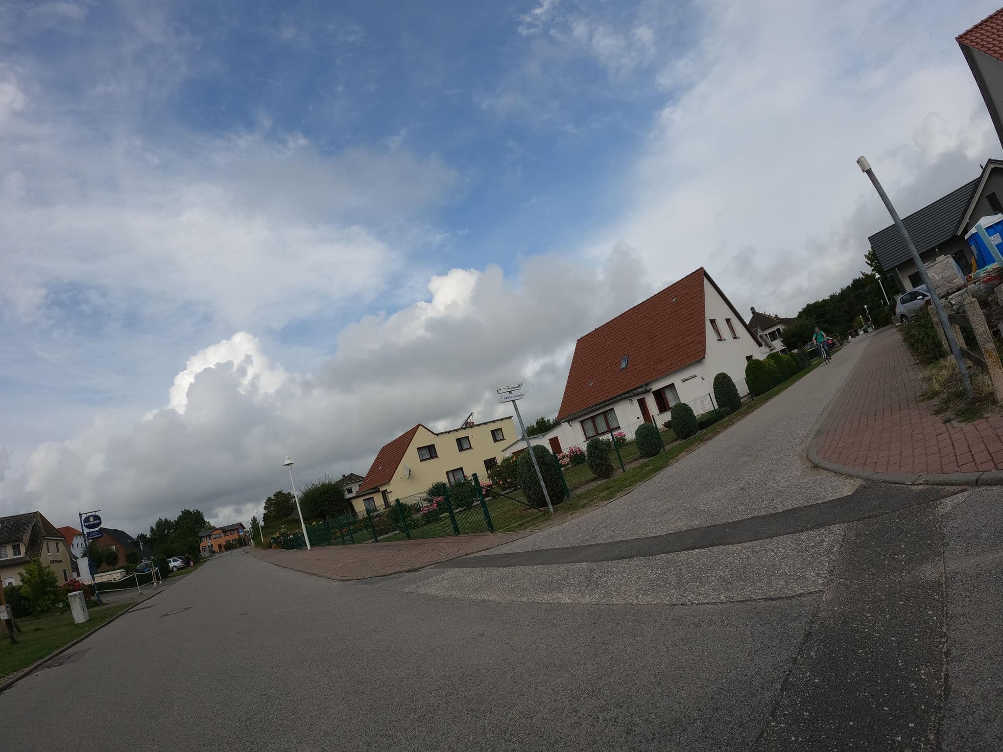 Street view near Erika’s Heim, Ostseebad Göhren