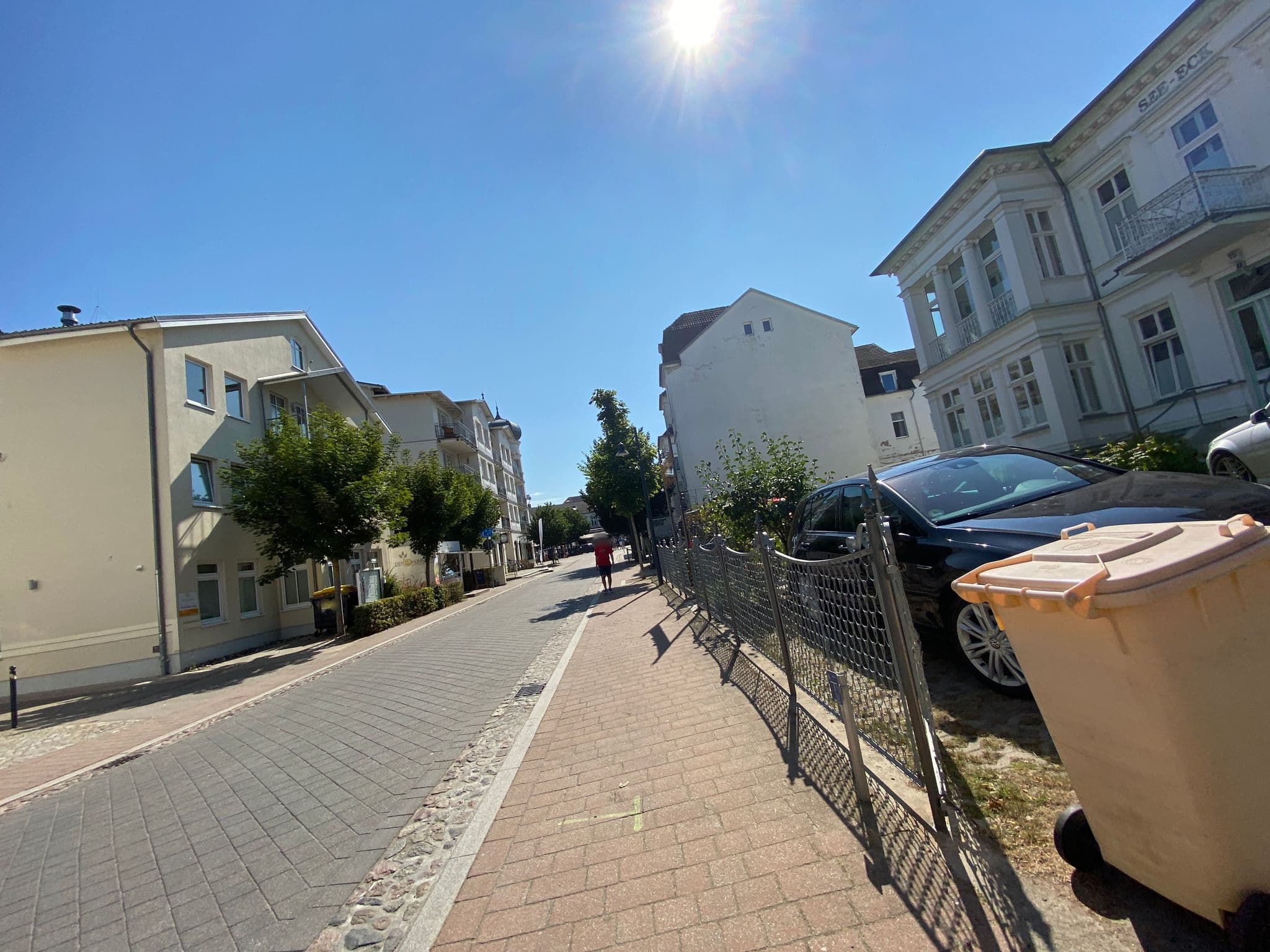 Street view near AufNachUsedom, Seebad Heringsdorf