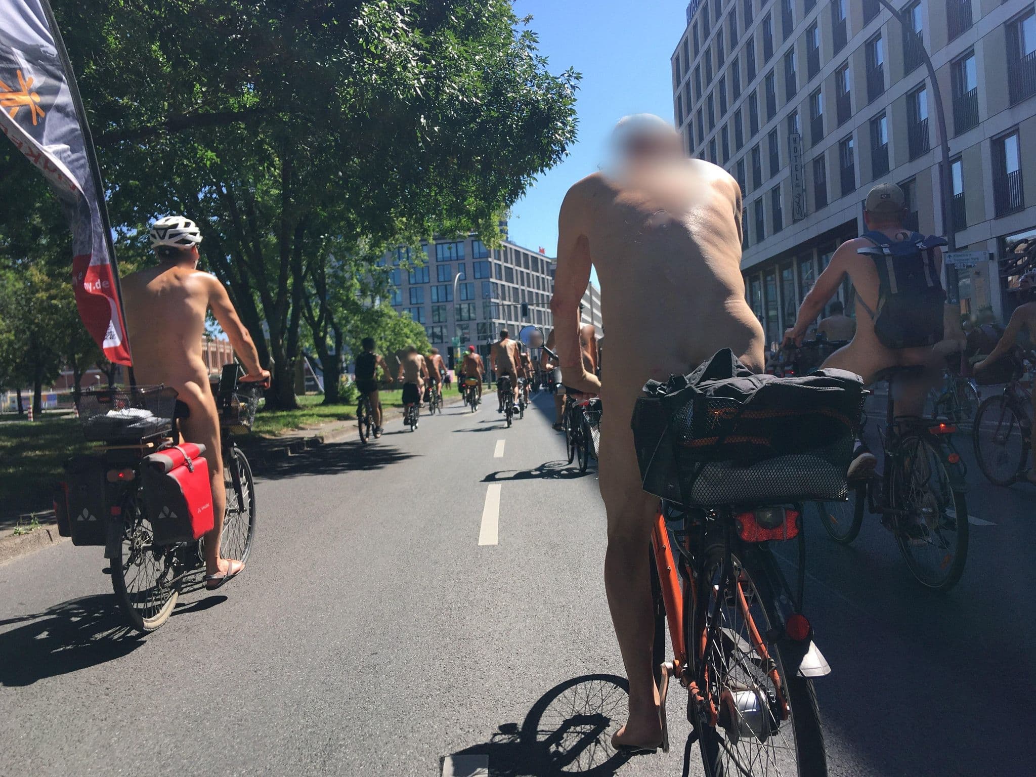 Street view near Hotel Schulz, Friedrichshain — © carlheinz (CC BY-SA · Mapillary)