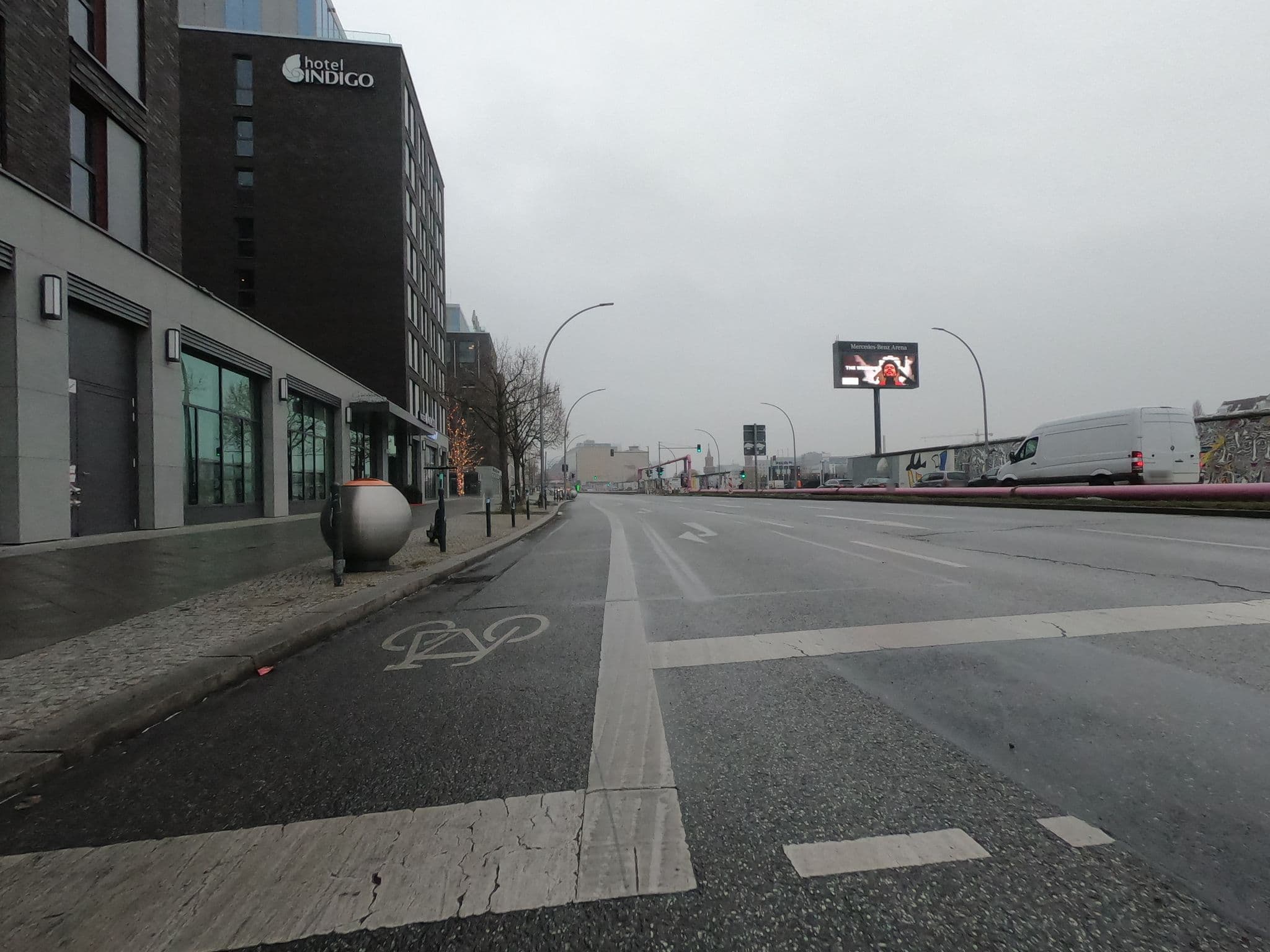 Street view near Hotel Indigo, Treptow — © carlheinz (CC BY-SA · Mapillary)
