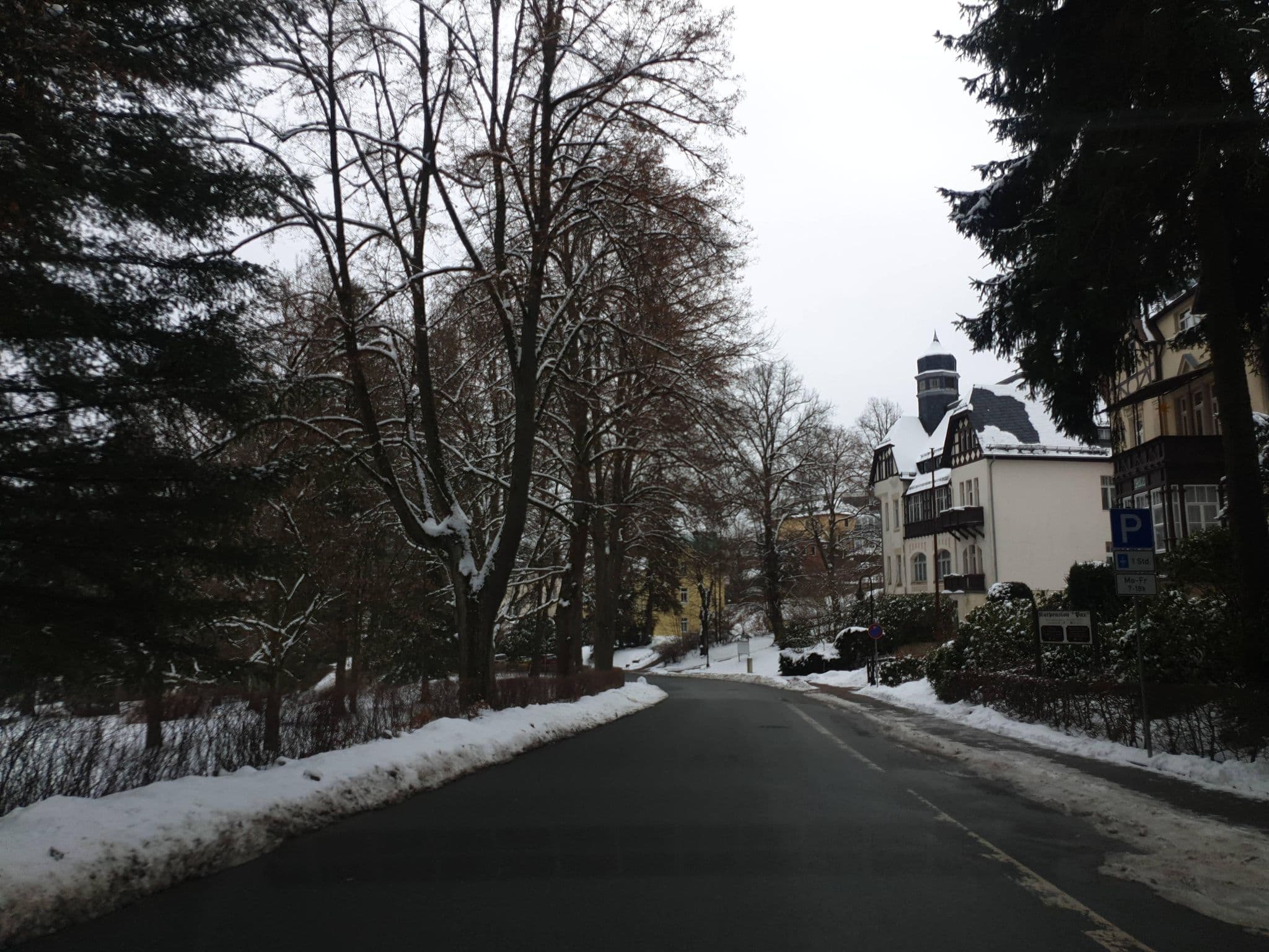 Street view near Pension Pax, Bad Elster — © canislupus (CC BY-SA · Mapillary)