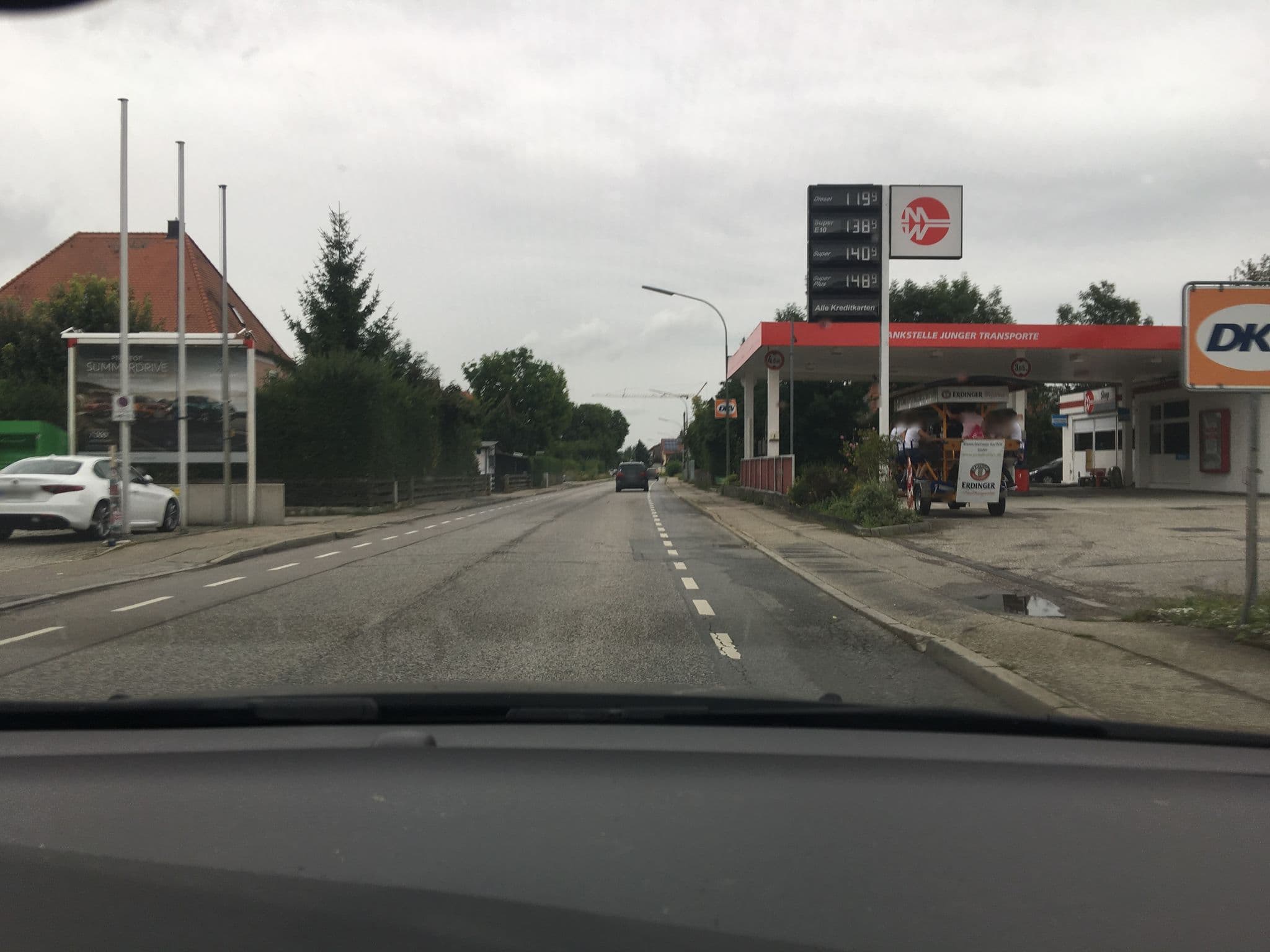 Street view near Pension Ganser, Erding — © ioso (CC BY-SA · Mapillary)