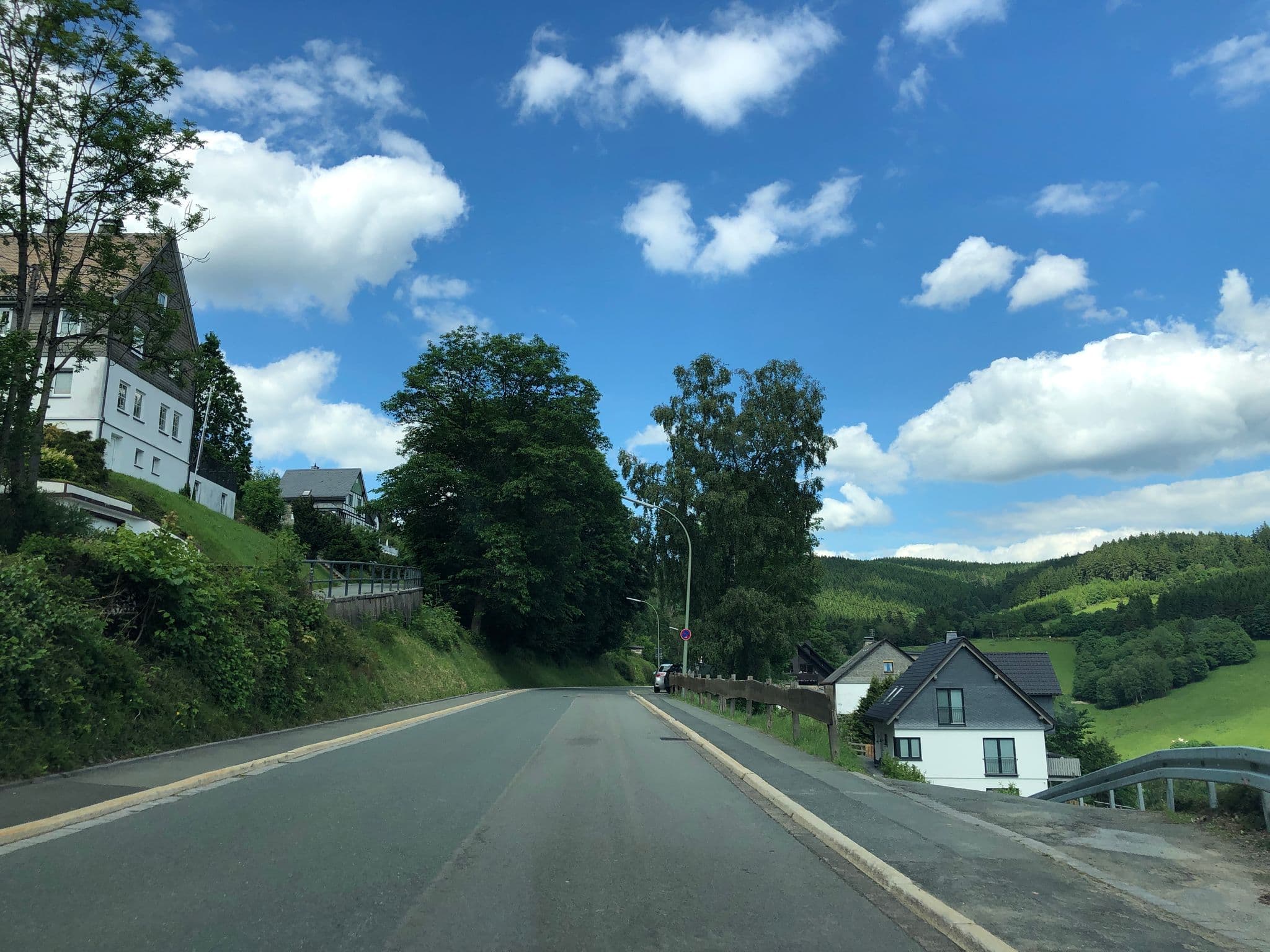 Street view near Haus Talblick, Winterberg