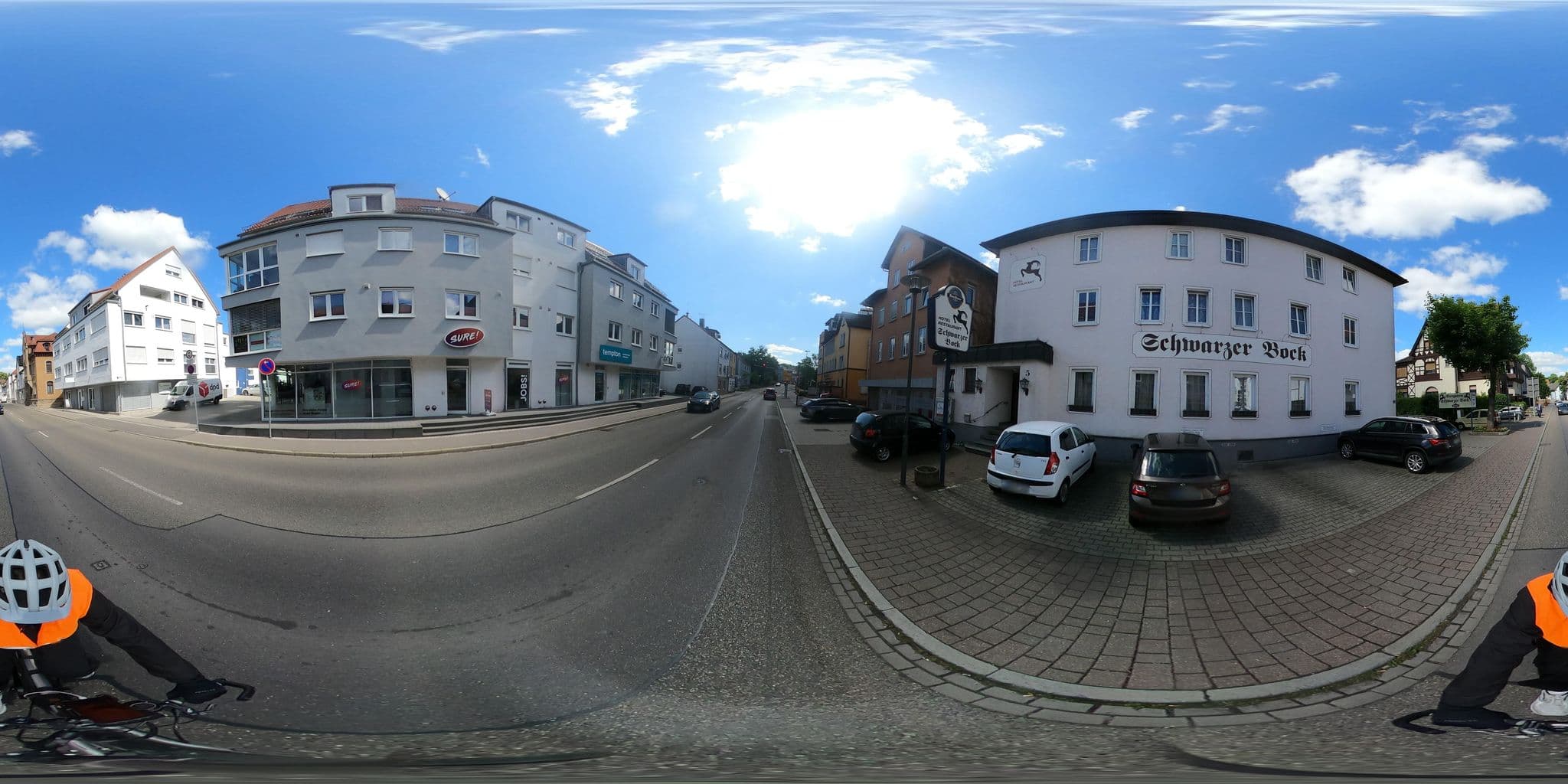 Street view near Schwarzer Bock, Crailsheim — © RadNETZ (CC BY-SA · Mapillary)