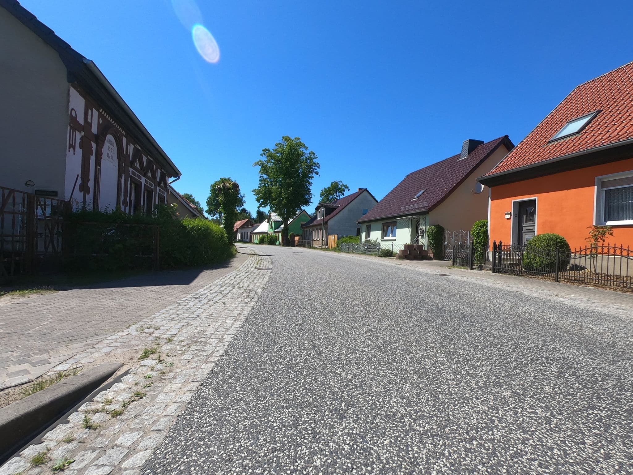 Street view near Pension Bohm, Zehdenick — © carlheinz (CC BY-SA · Mapillary)