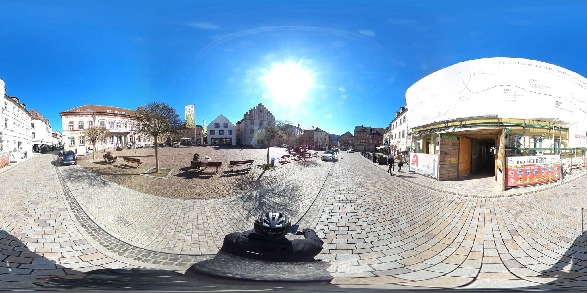 Street view near Weinhotel Müller, Hammelburg — © Planungsgesellschaft_RV-K_MB (CC BY-SA · Mapillary)