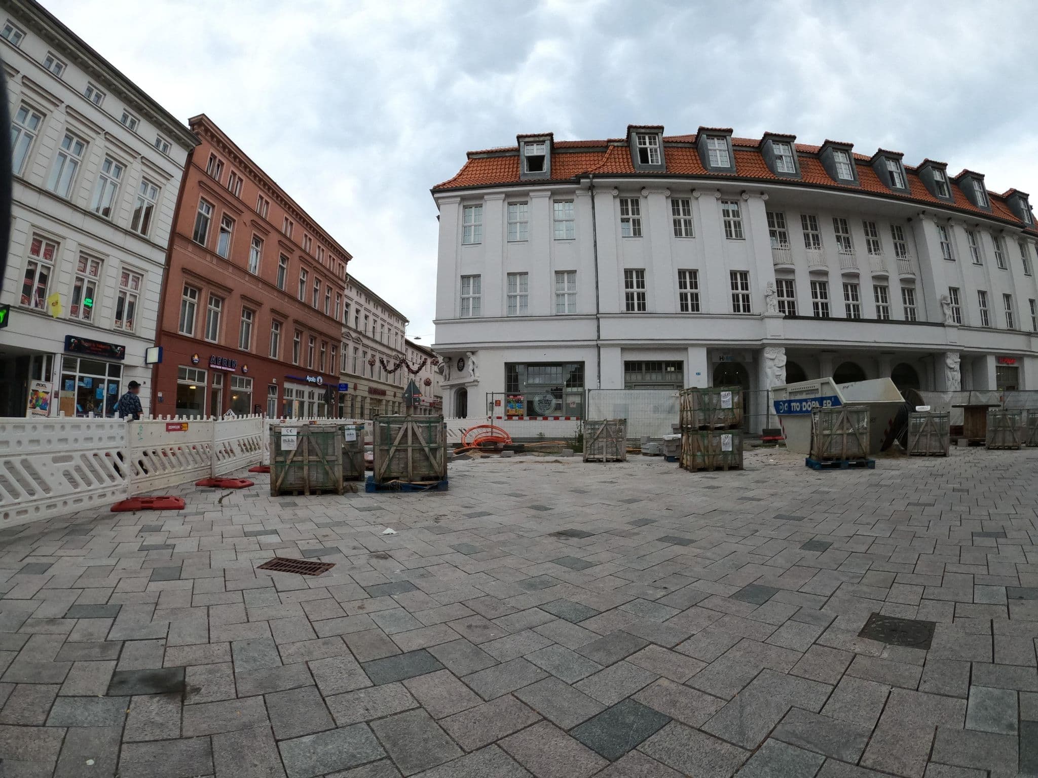 Street view near sweet dream Hostel & Pension, Güstrow — © masterofnoroad (CC BY-SA · Mapillary)