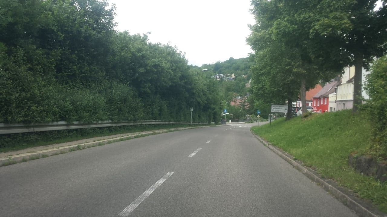 Street view near Gasthof Herrgottstal, Creglingen — © wegavision (CC BY-SA · Mapillary)
