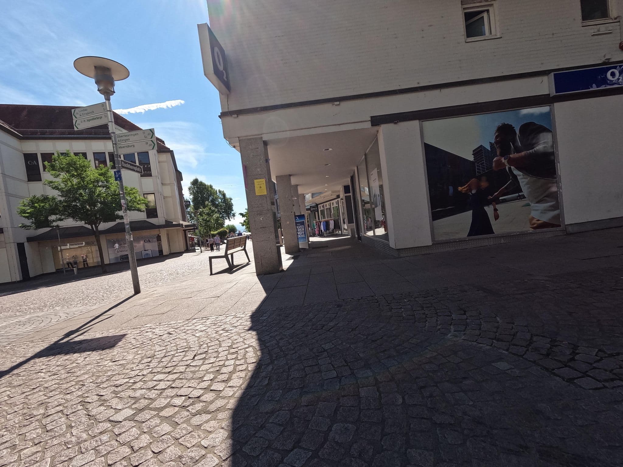 Street view near Wohnen im City Tower, Friedrichshafen