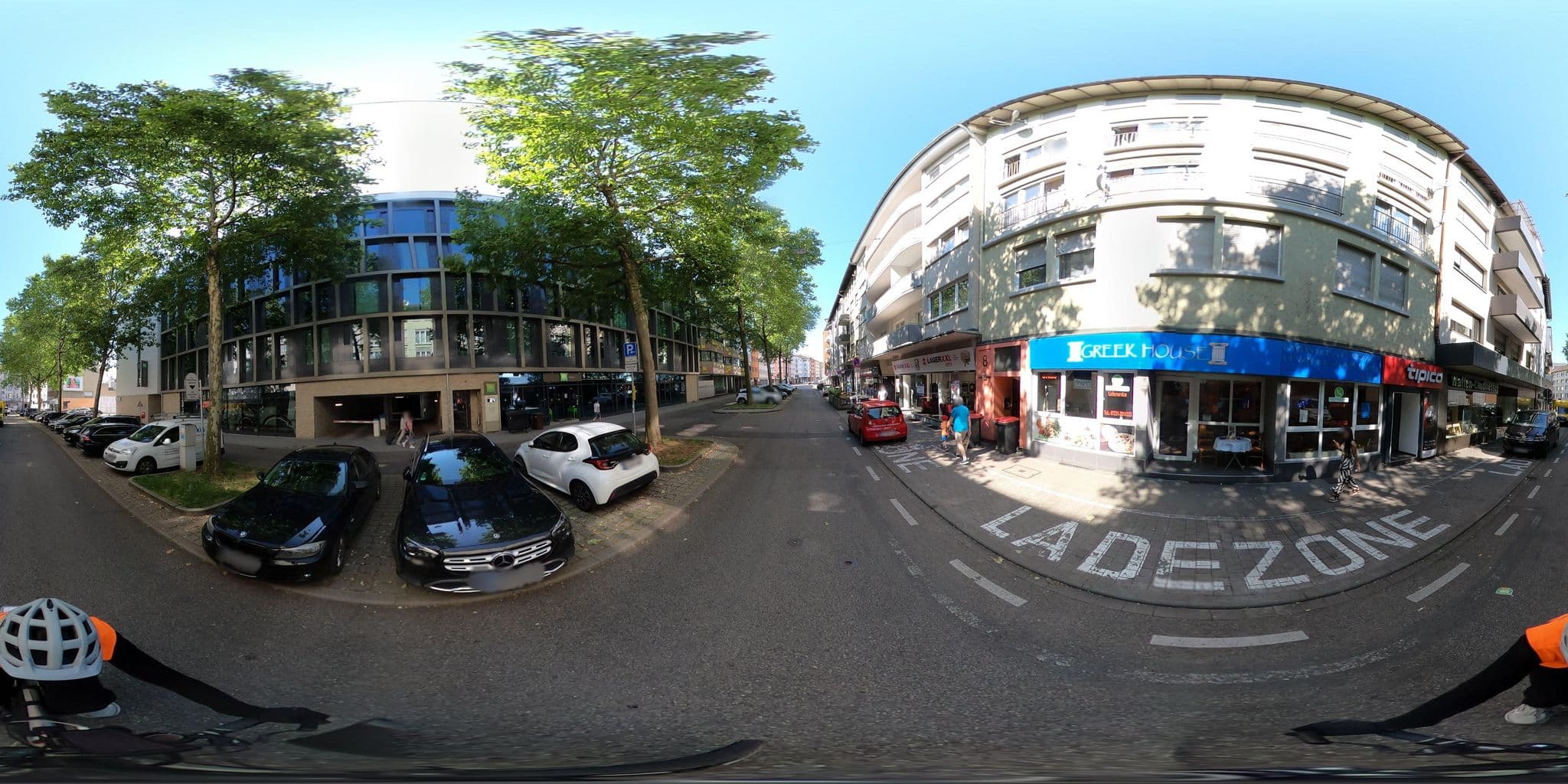 Street view near Ibis Styles, Pforzheim — © RadNETZ (CC BY-SA · Mapillary)