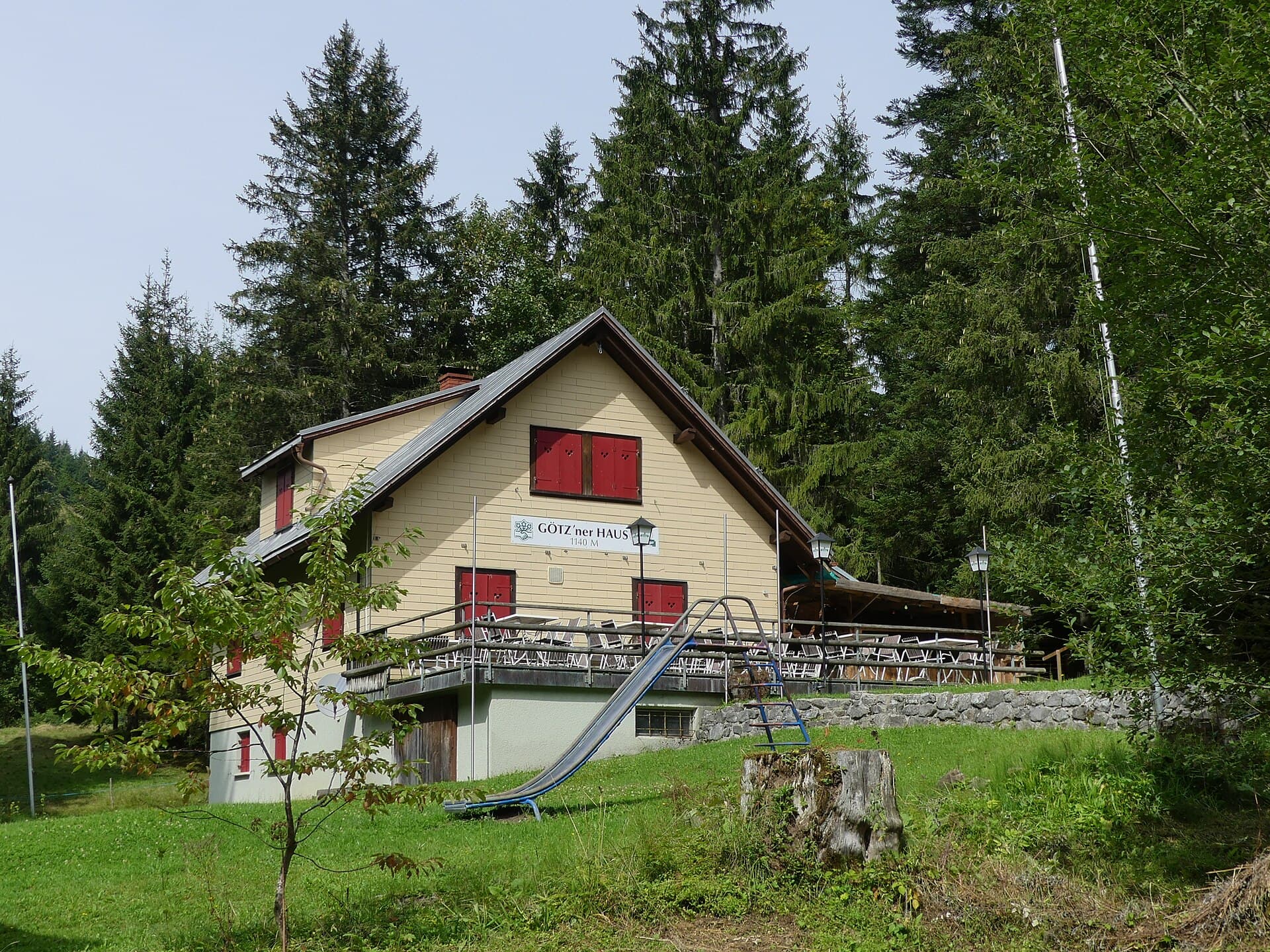 Götzner Naturfreunde Haus (via Wikimedia Commons, CC BY-SA 4.0)