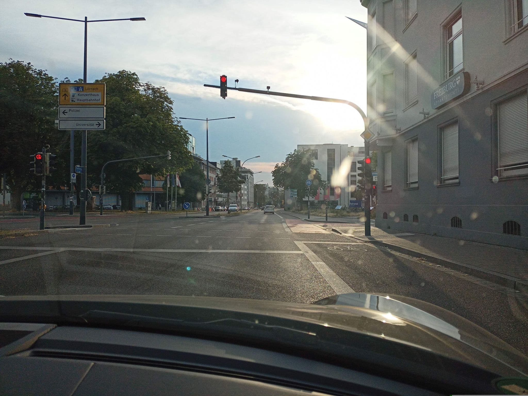 Street view near Freiburg Apartments Friedrichring, Freiburg — © xdTAGCLAN (CC BY-SA · Mapillary)
