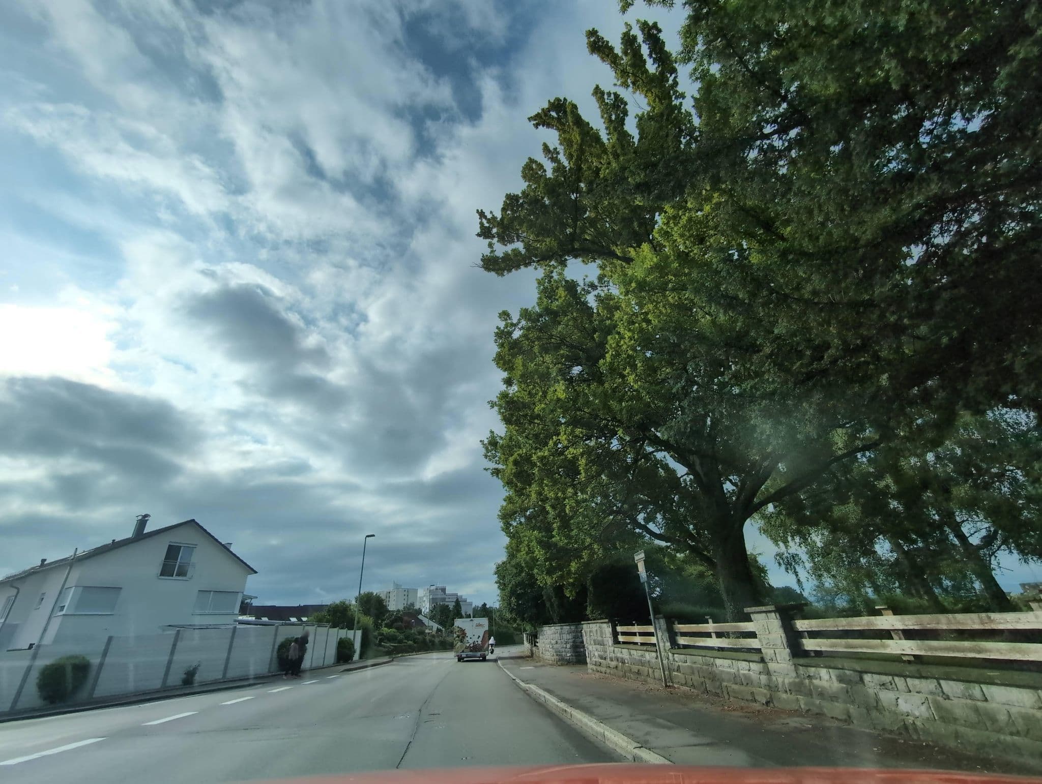 Street view near Villa Schmid, Friedrichshafen