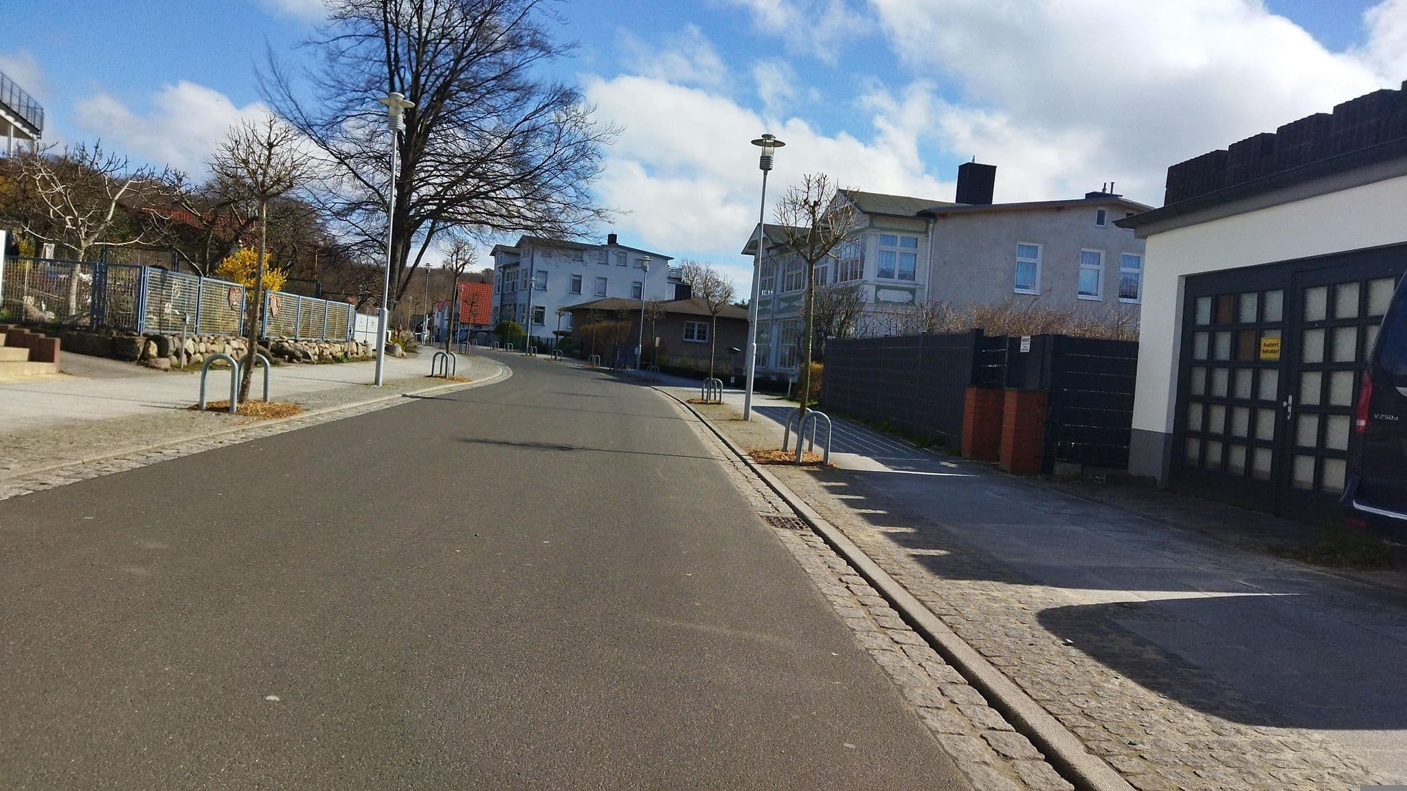 Street view near Hotel Waldfrieden, Sellin