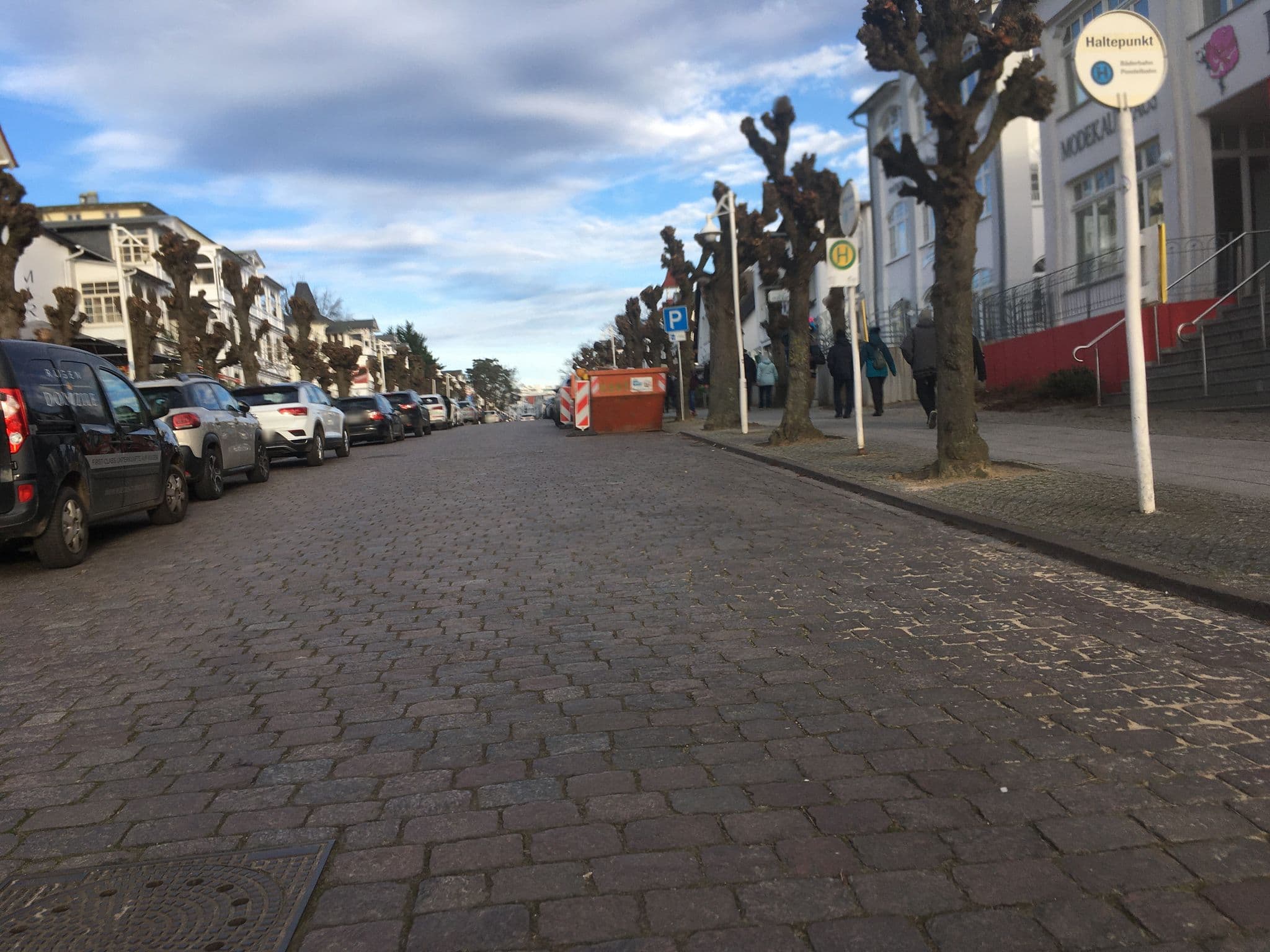 Street view near Rügen Domizile, Sellin