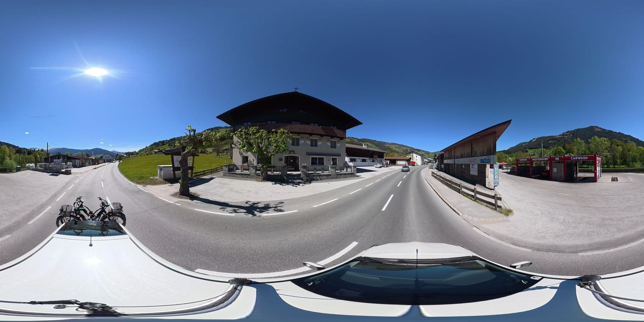 Street view near Gasthaus Aschenwald, Westendorf — © osmplus_org (CC BY-SA · Mapillary)