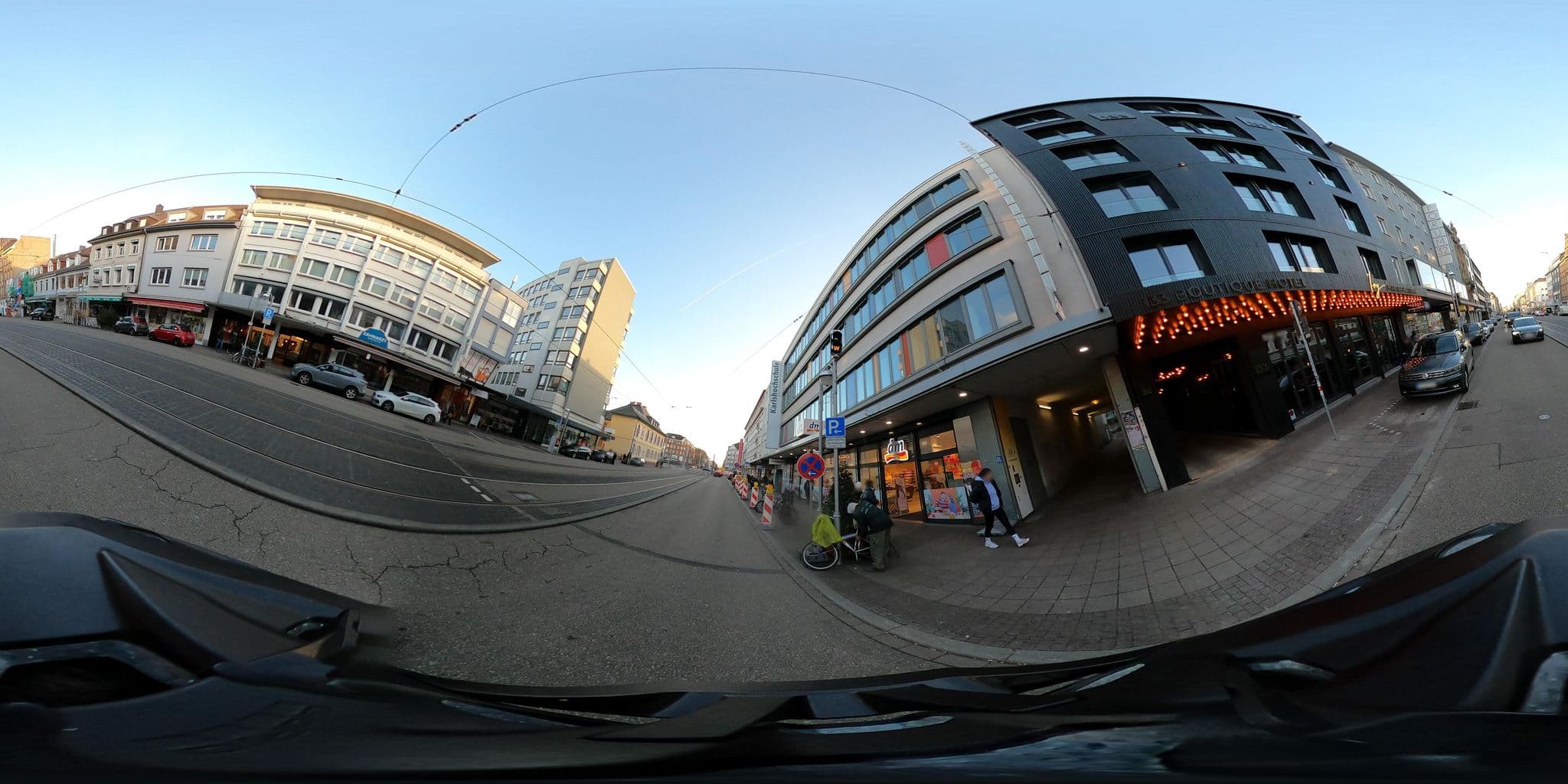 Street view near 133 Boutique Hotel Karlsruhe, Karlsruhe — © artemis (CC BY-SA · Mapillary)