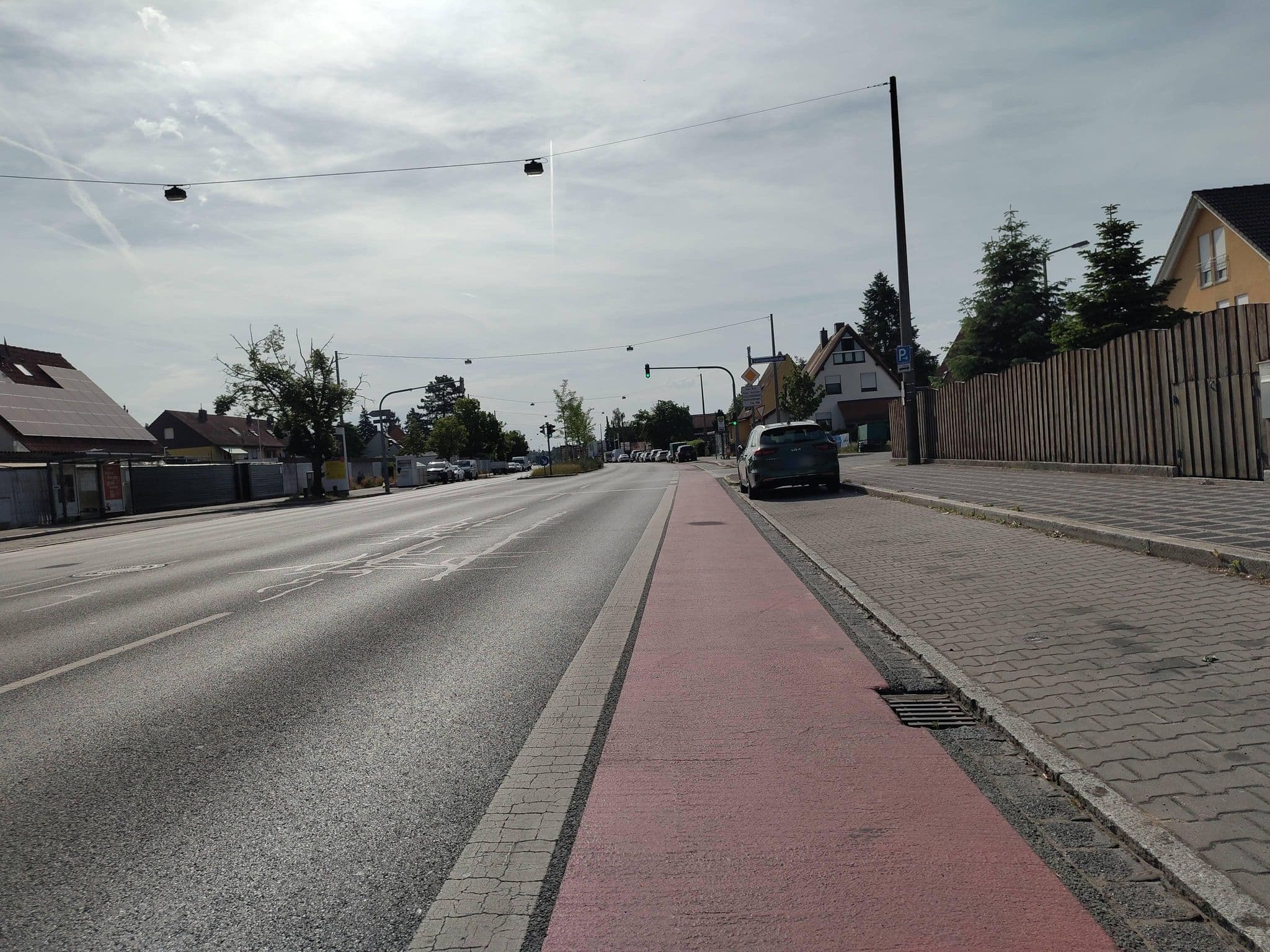 Street view near Hotel Kennedy, Großreuth bei Schweinau — © HaraldBk (CC BY-SA · Mapillary)