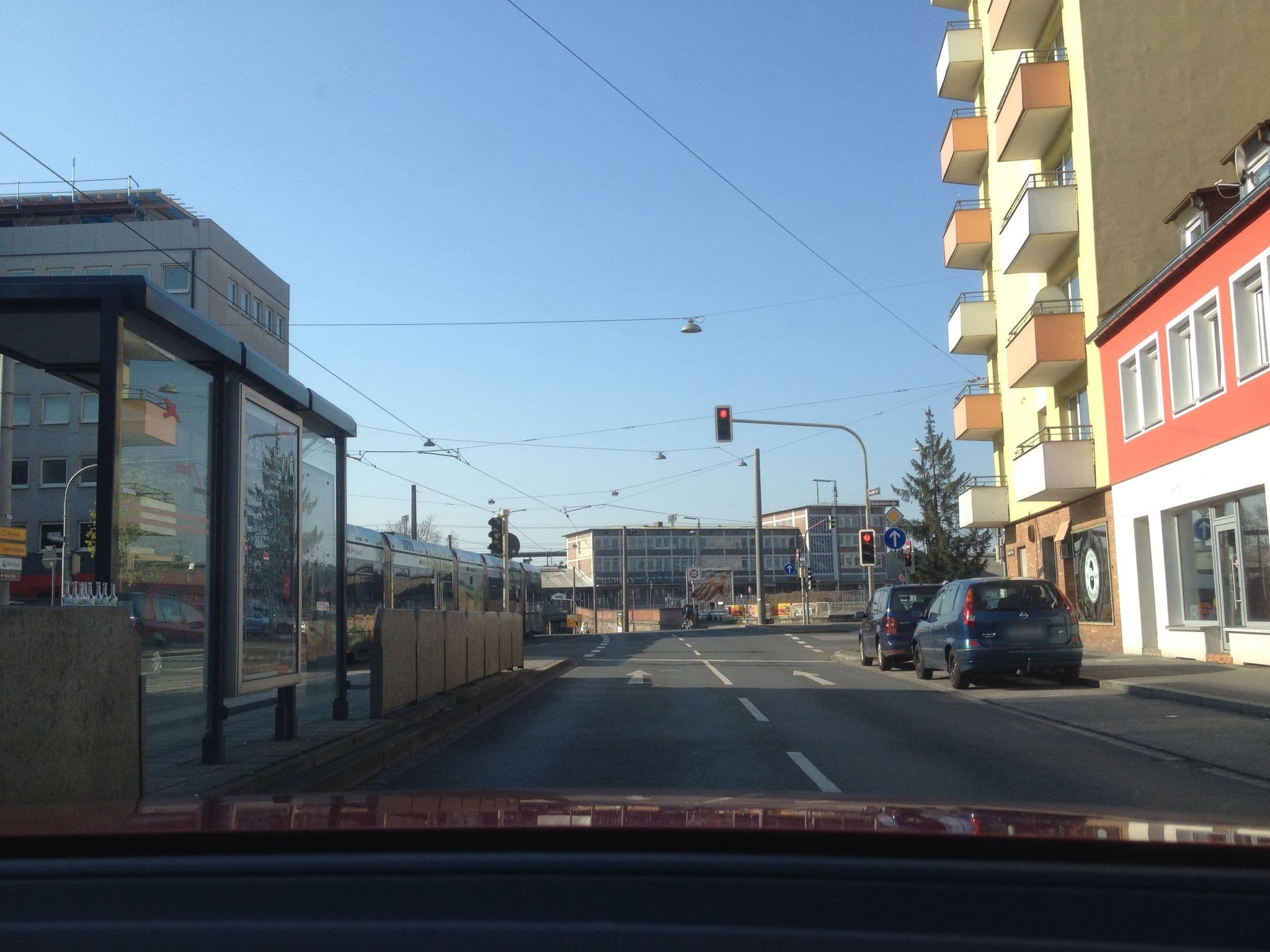 Street view near B&B Hotel Nürnberg-Plärrer, Nuremberg — © geo (CC BY-SA · Mapillary)