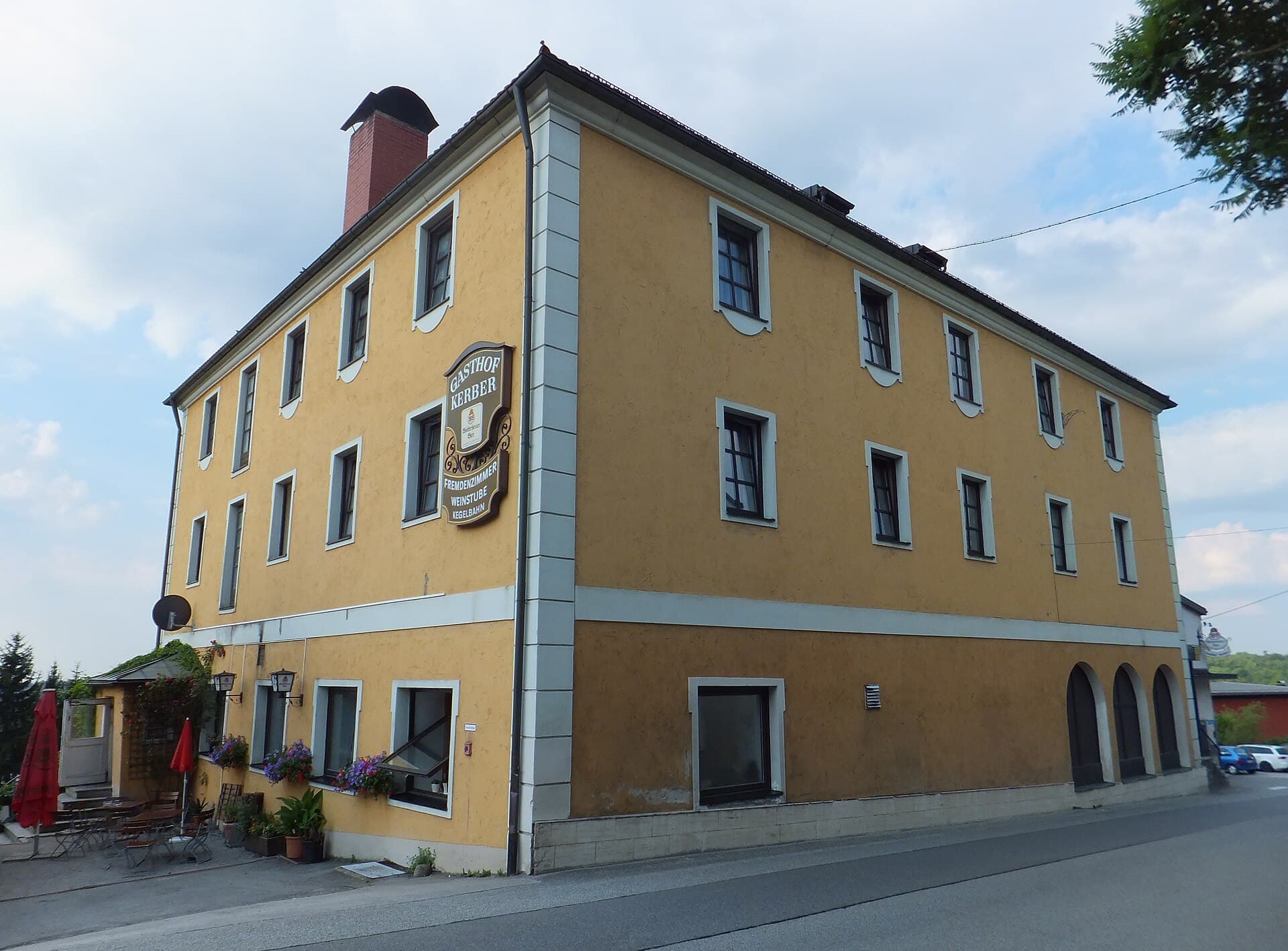 Gasthaus Kerber (via Wikimedia Commons, CC BY-SA 2.5)