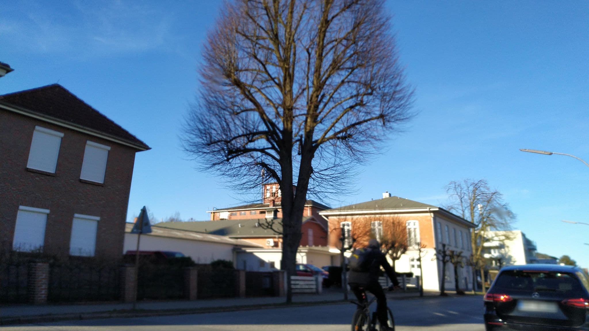 Street view near Haus Magdalene, Bad Schwartau — © rasmustravemnd (CC BY-SA · Mapillary)