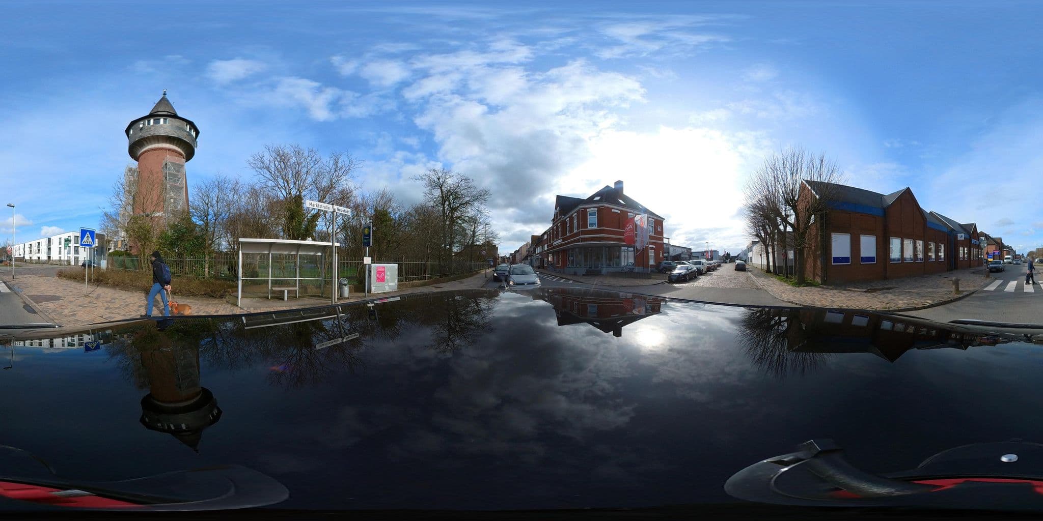 Street view near Ferienwohnung am Park, Husum — © stadtraumGmbH (CC BY-SA · Mapillary)