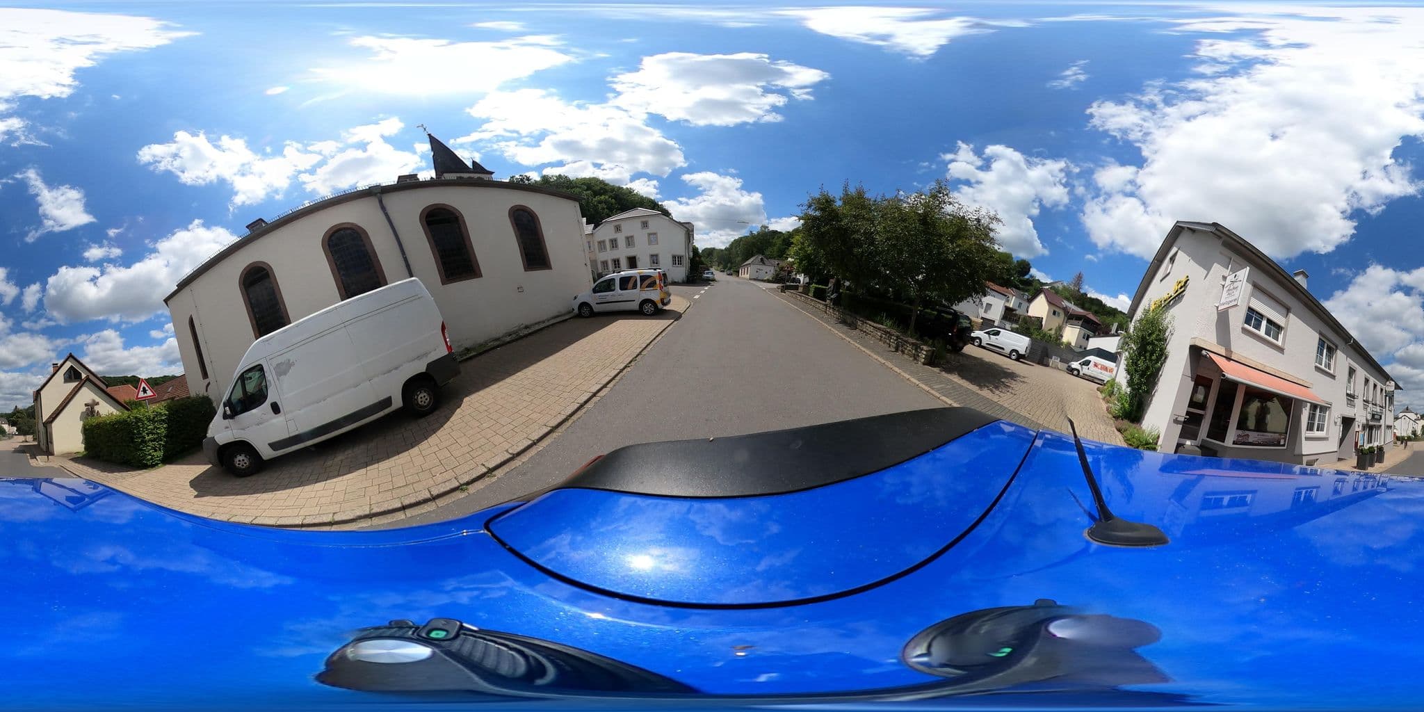 Street view near Ferienwohnung Haus Ambros, Bettingen — © Mobilitaetswerk (CC BY-SA · Mapillary)