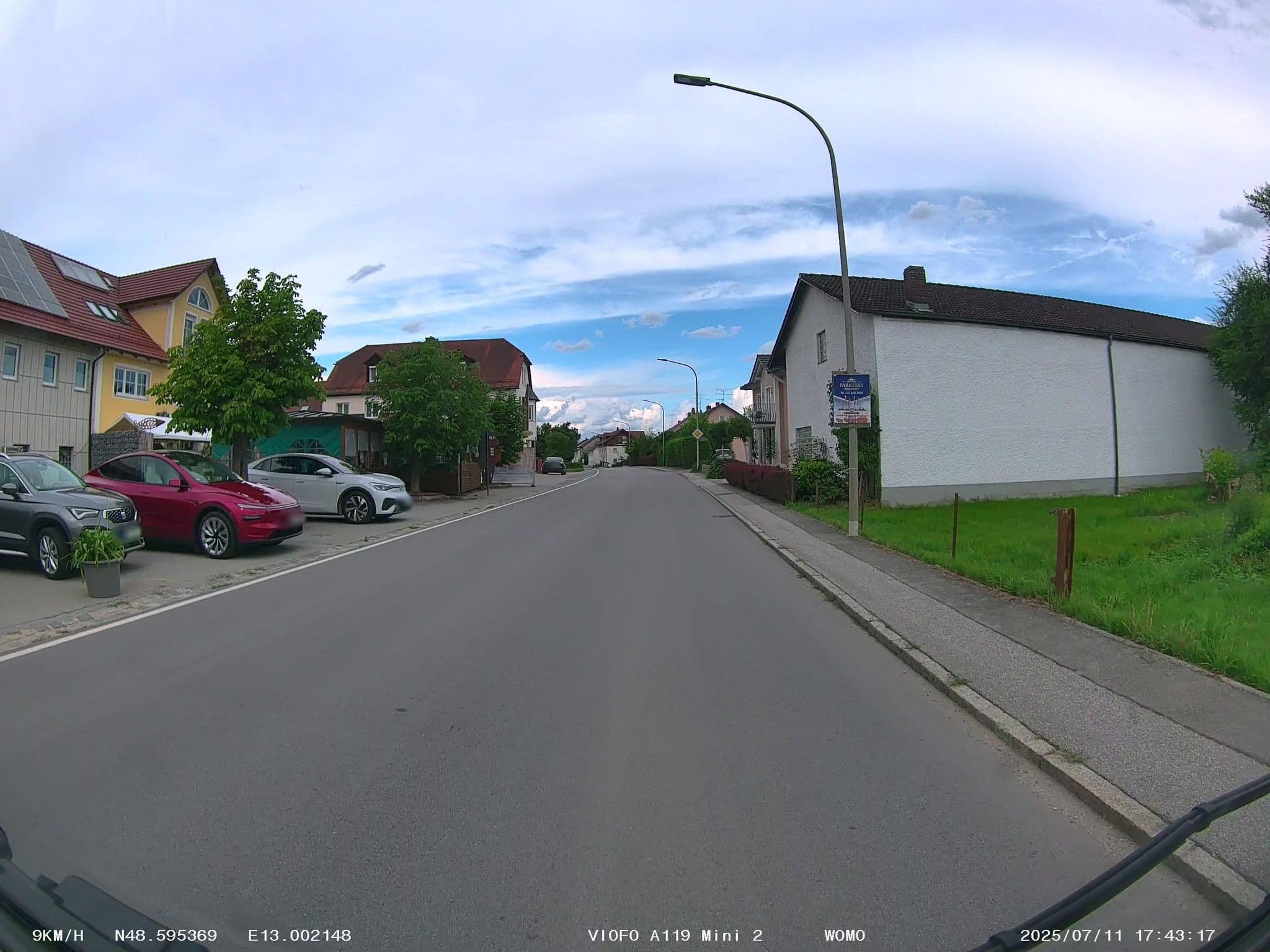 Street view near Gasthaus Zur Post, Rossbach — © soulcover (CC BY-SA · Mapillary)